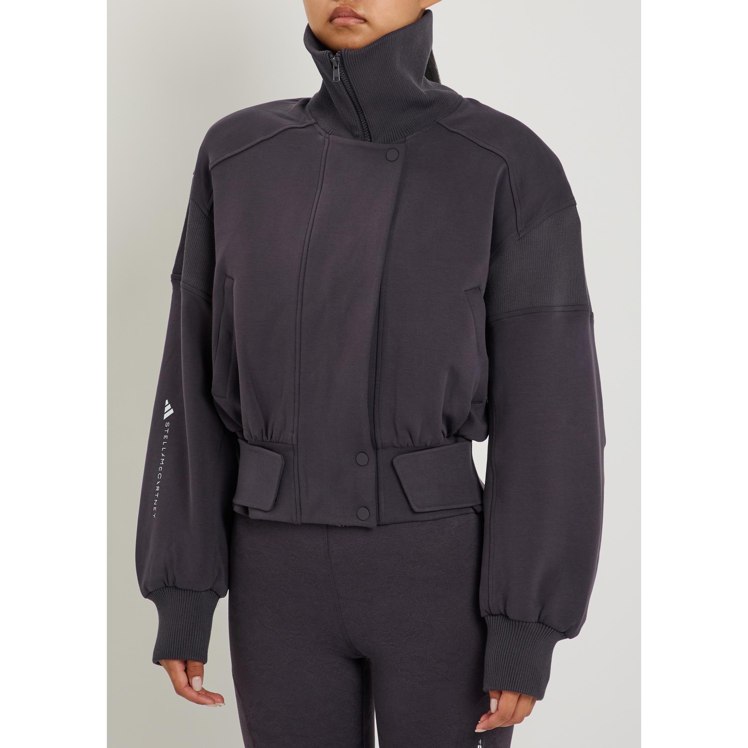 BLACK - adidas by Stella McCartney - J STADIUM JACKET - 2
