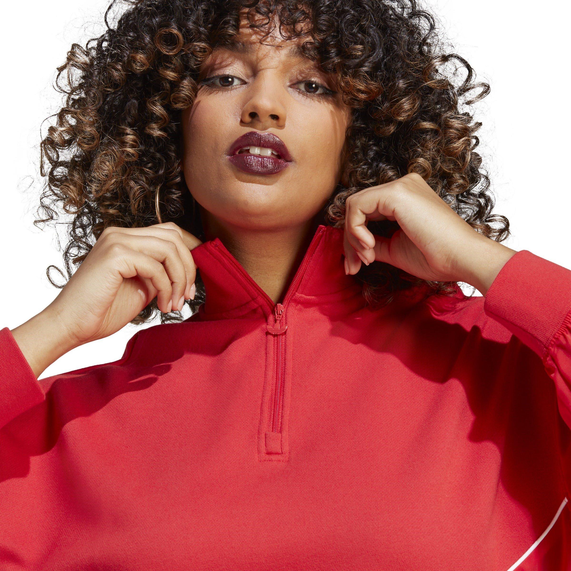 Red - adidas Originals - Women's Jumper Dress - 5