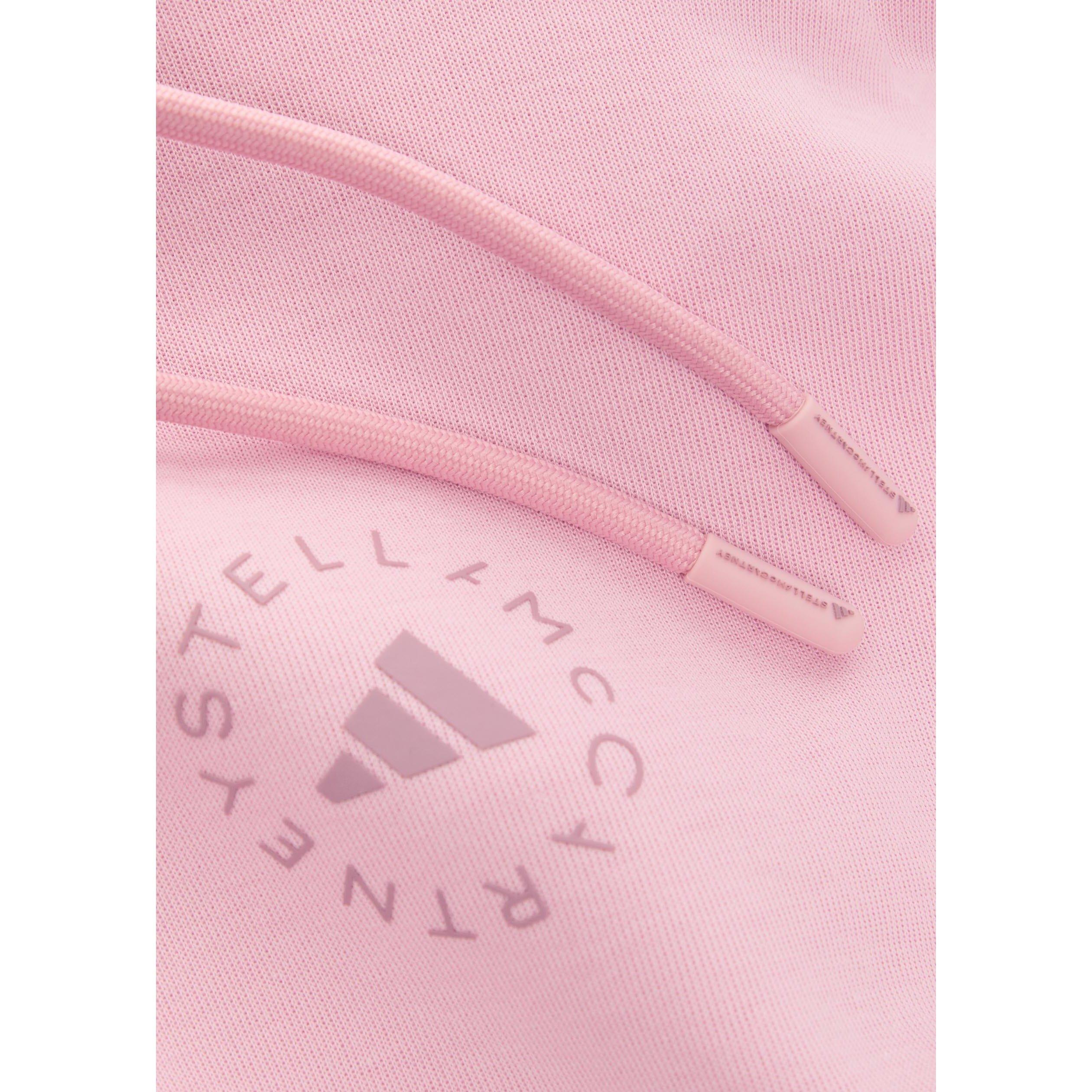 PINK - adidas by Stella McCartney - H SPORTSWEAR CROPPED HOODIE - 4
