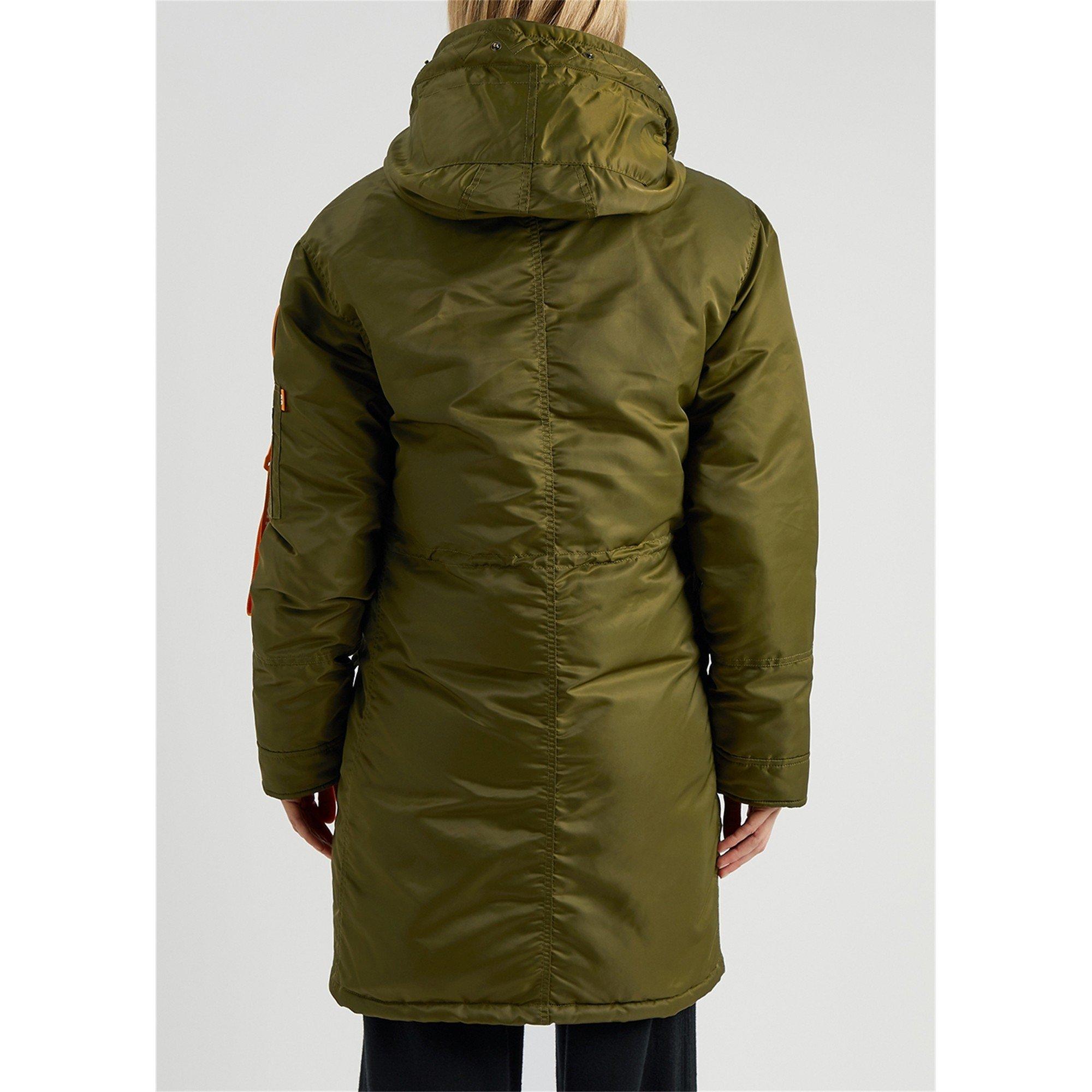 KHAKI - Arctic Army - JKT PARKA FUR HOODED JACKET - 5