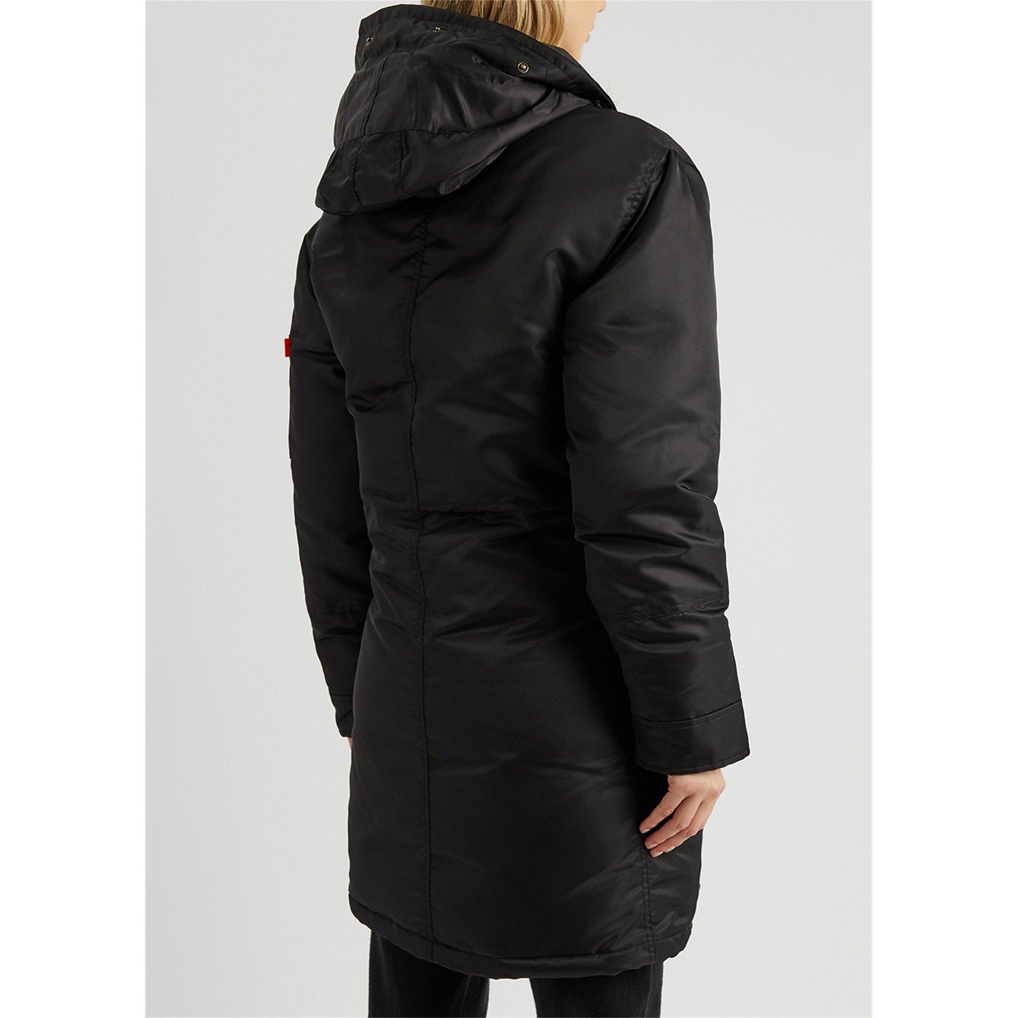 BLACK - Arctic Army - JKT LUXE LONG FUR LINED PARKA - 5