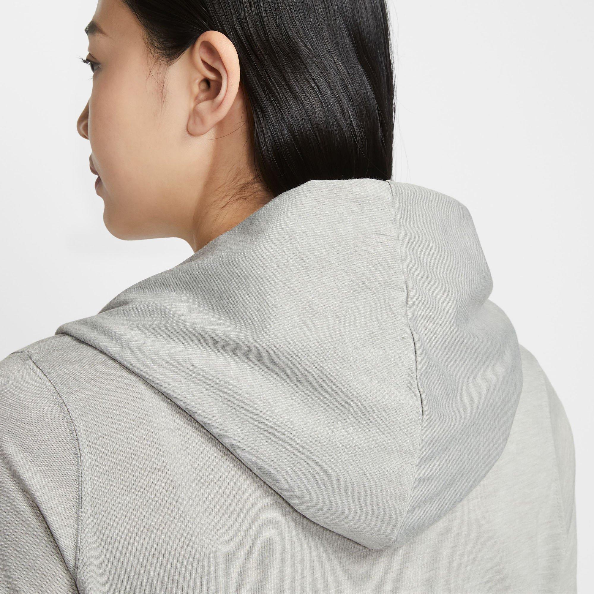 Dk Grey/Heather - Nike - Women's Overhead Hoodie - 3