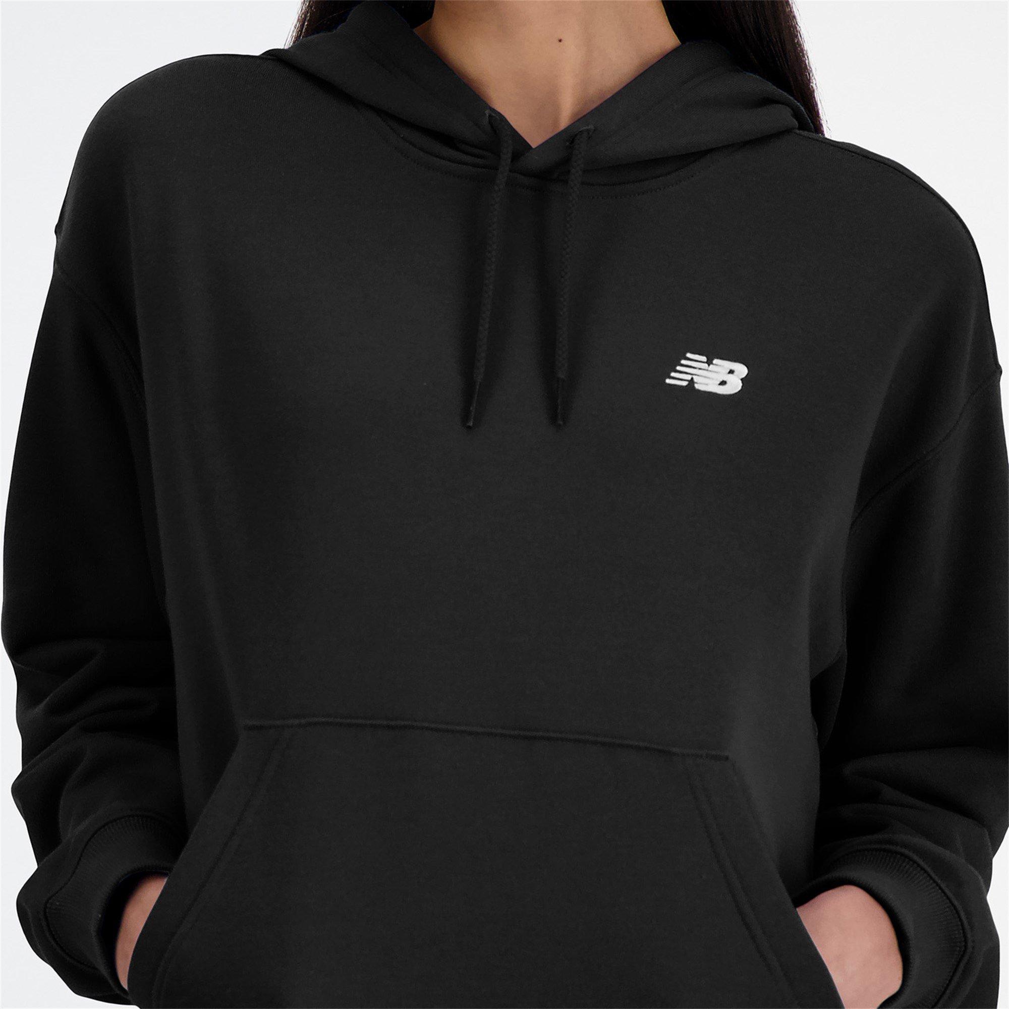 Black - New Balance - French Terry Hoodie - 2