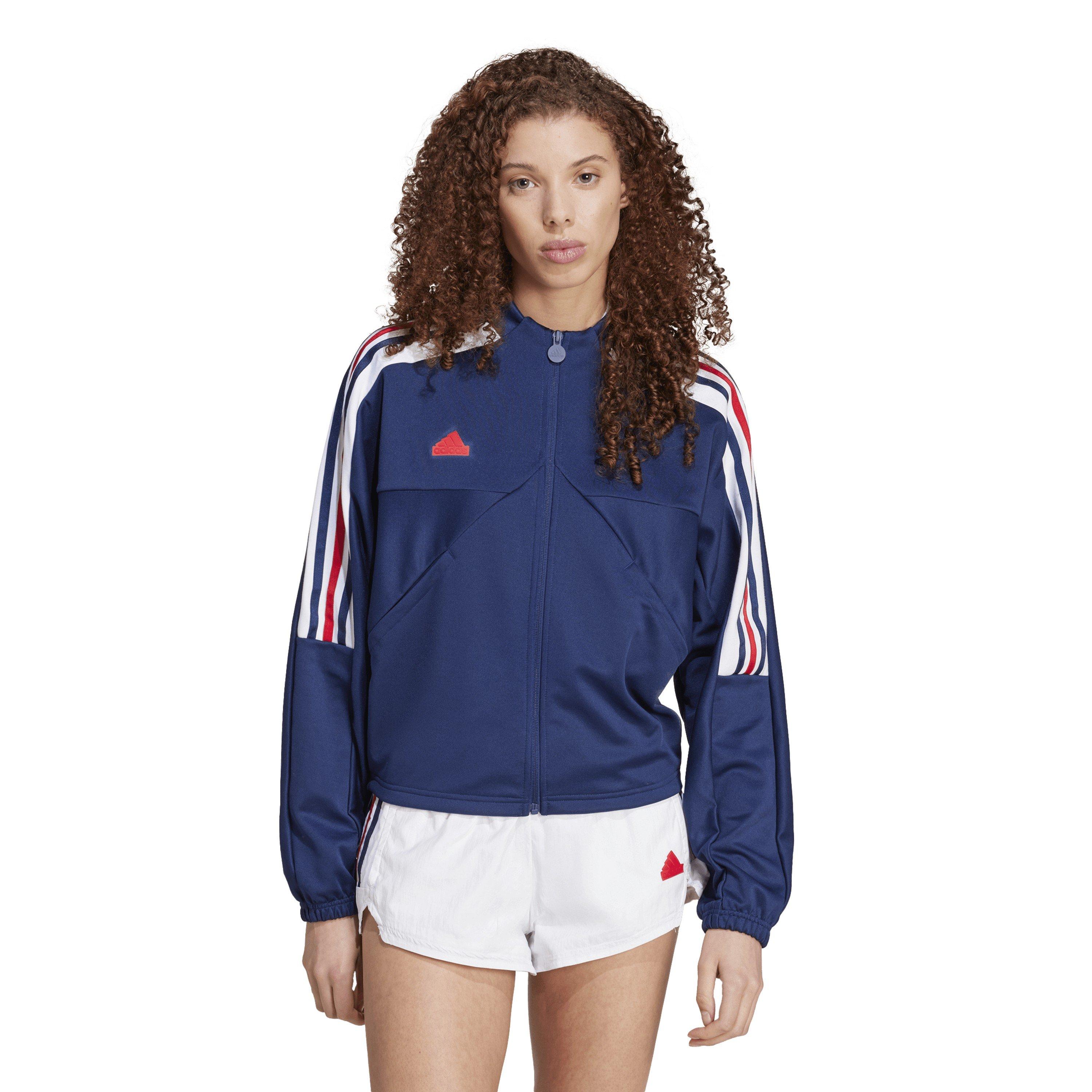 Team Navy Blue - adidas - W Tiro Np Tt Tracksuit Top Womens - 2