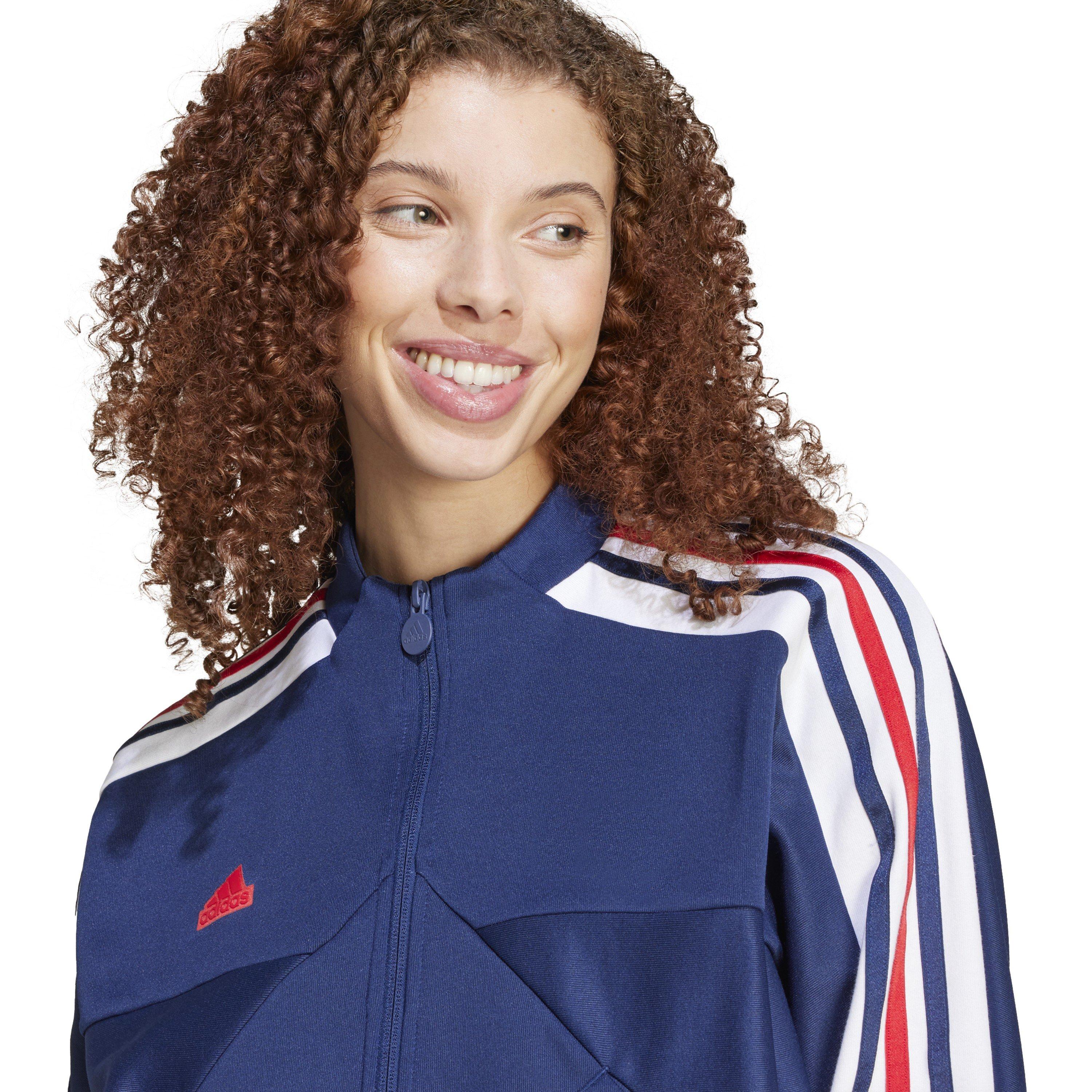 Team Navy Blue - adidas - W Tiro Np Tt Tracksuit Top Womens - 4