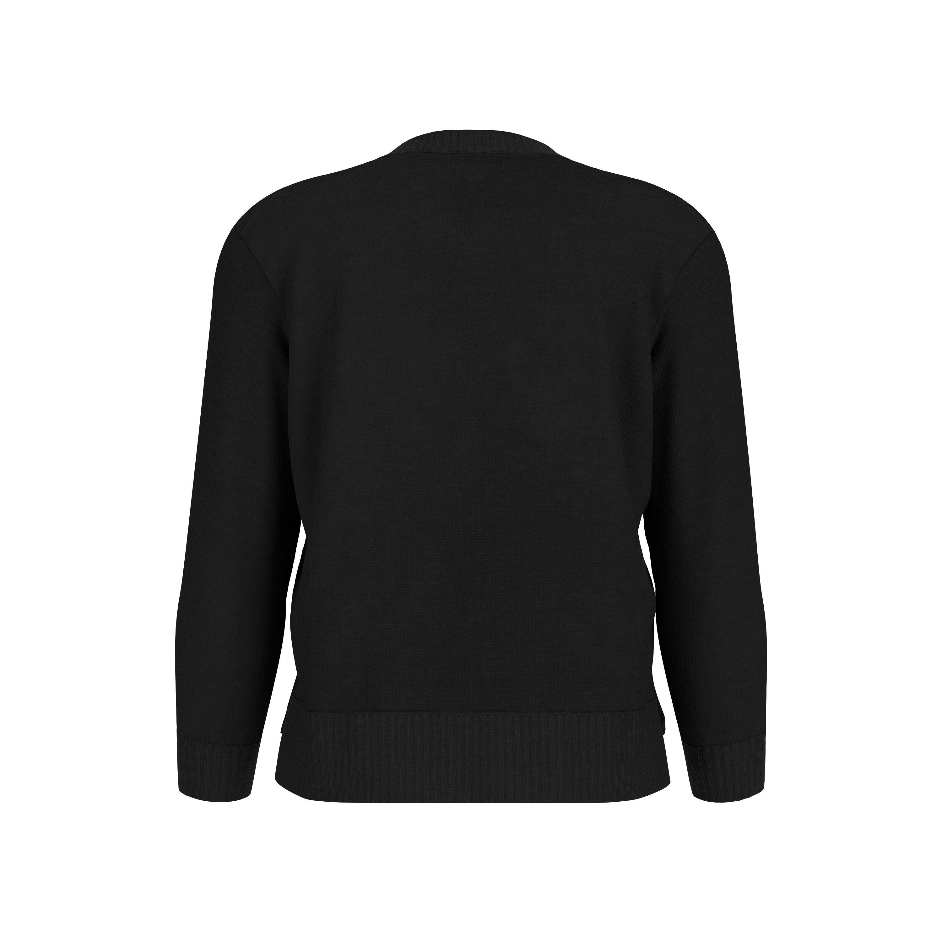 Jet Black - Guess - Triangle Knit Sweater - 2