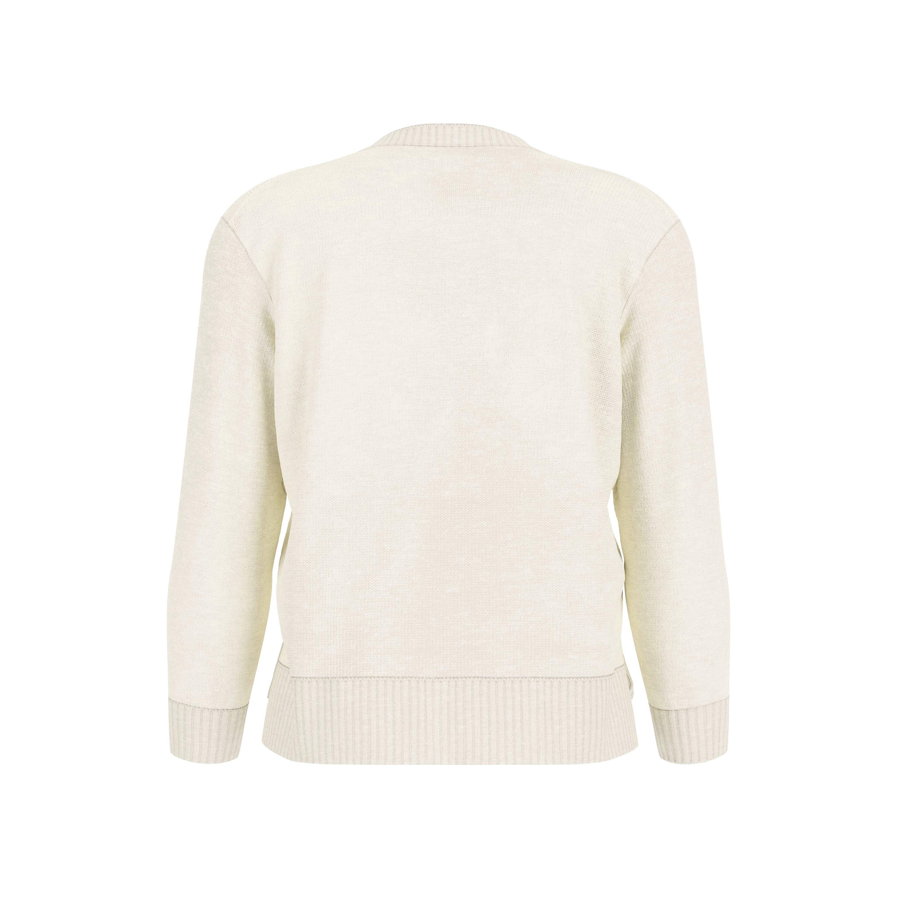 Bianco caldo - Guess - Triangle Knit Sweater - 2
