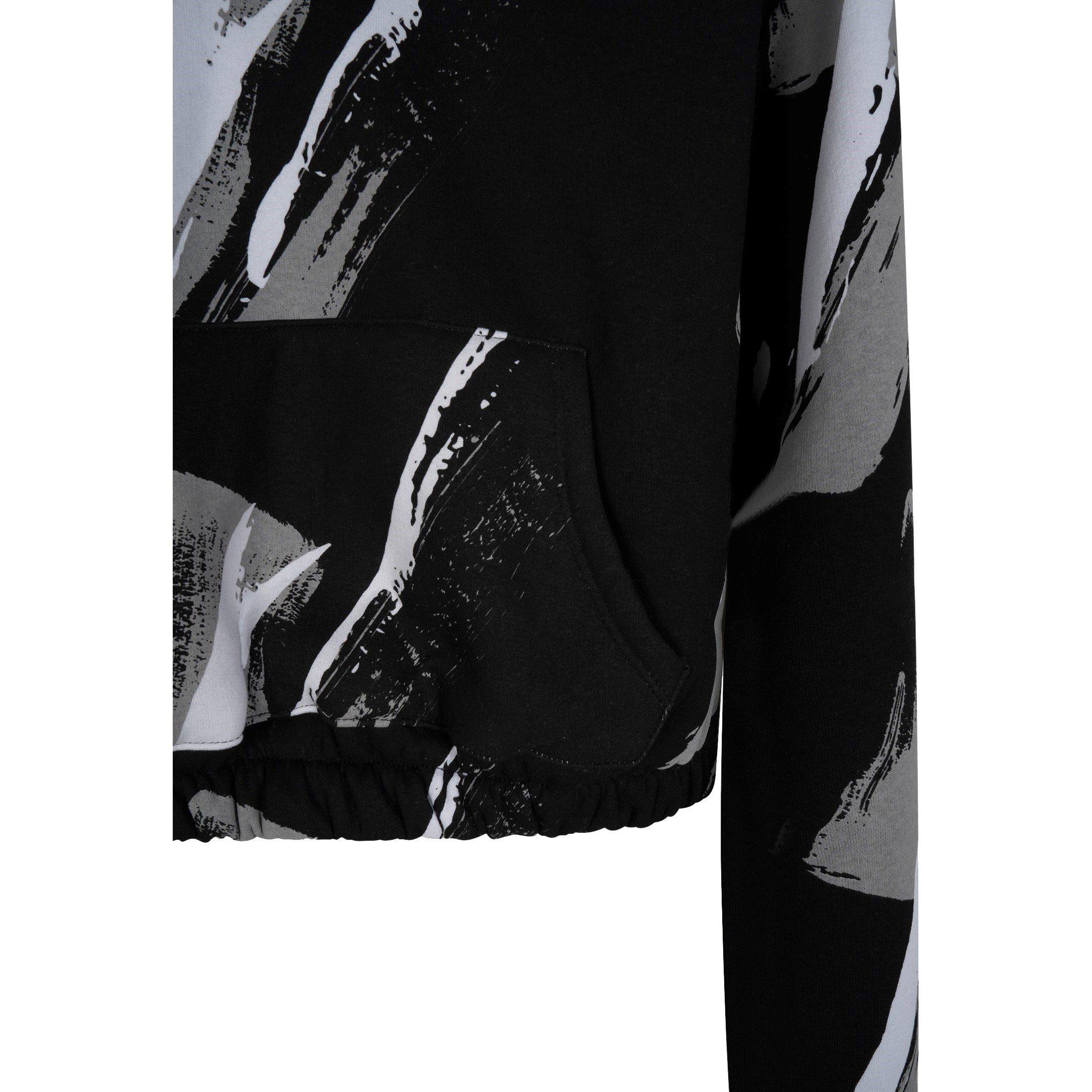 Sort - Hype - Wave Cropped Hoodie - 2