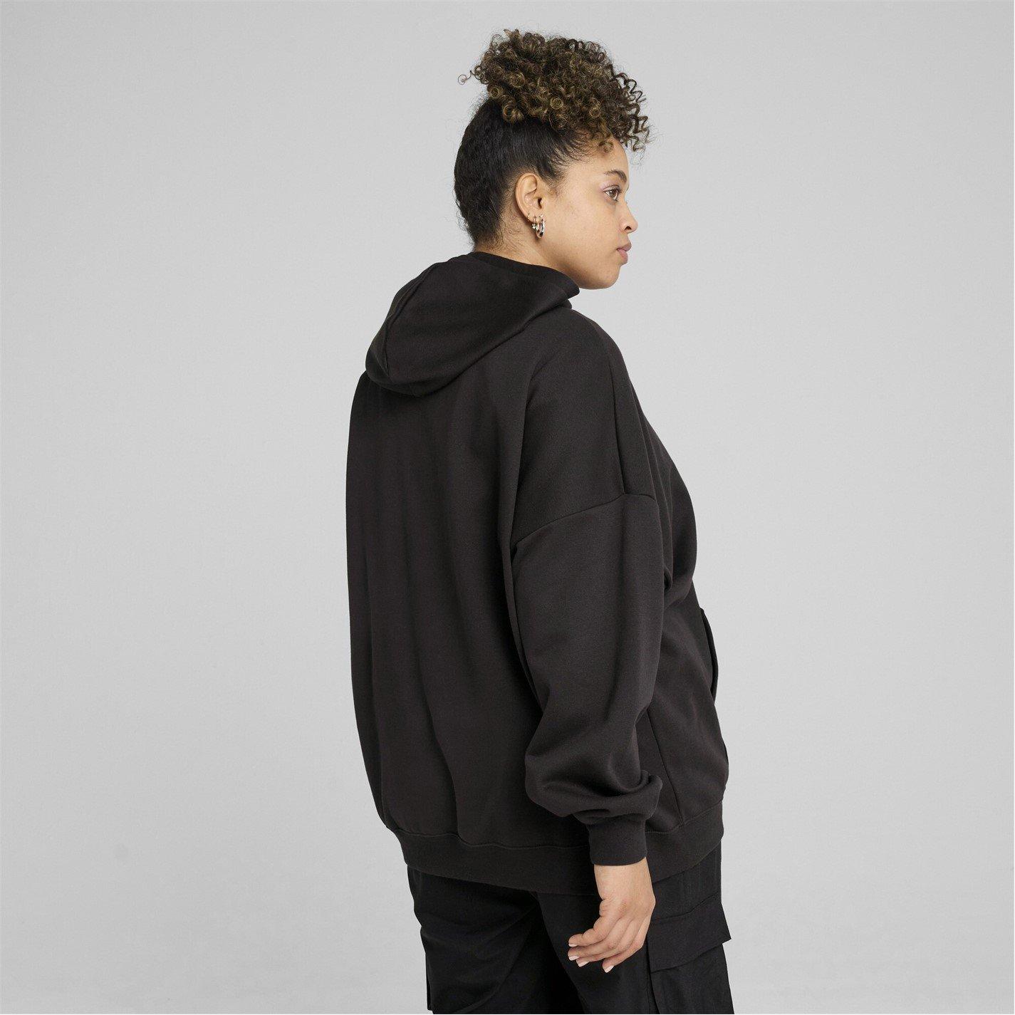 Preto - Puma - Essentials Oversized Hoodie - 5