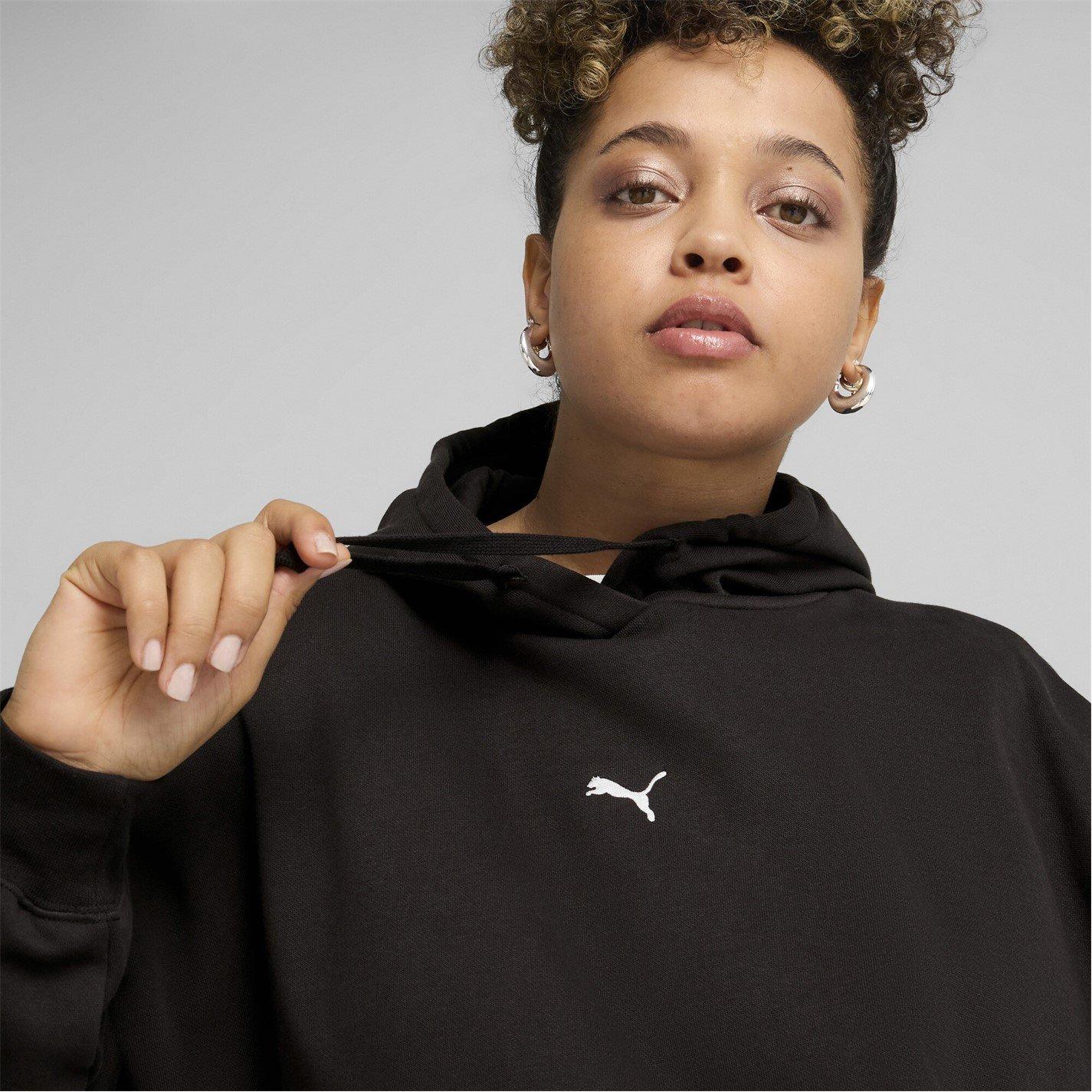Preto - Puma - Essentials Oversized Hoodie - 6