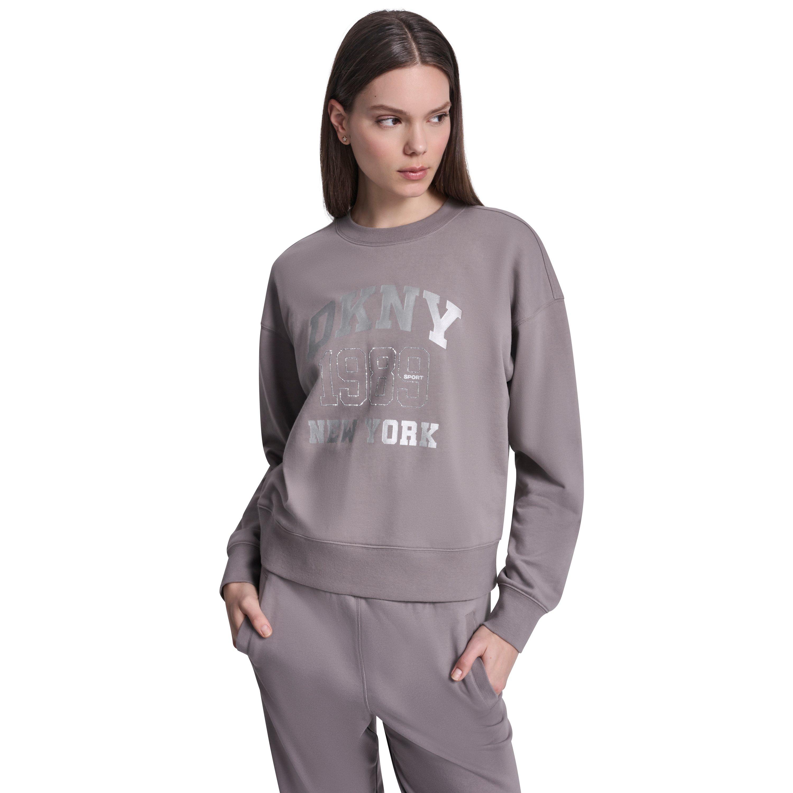 Dkny Women's Crew Sweatshirt - Mushroom - 8 (XS)
