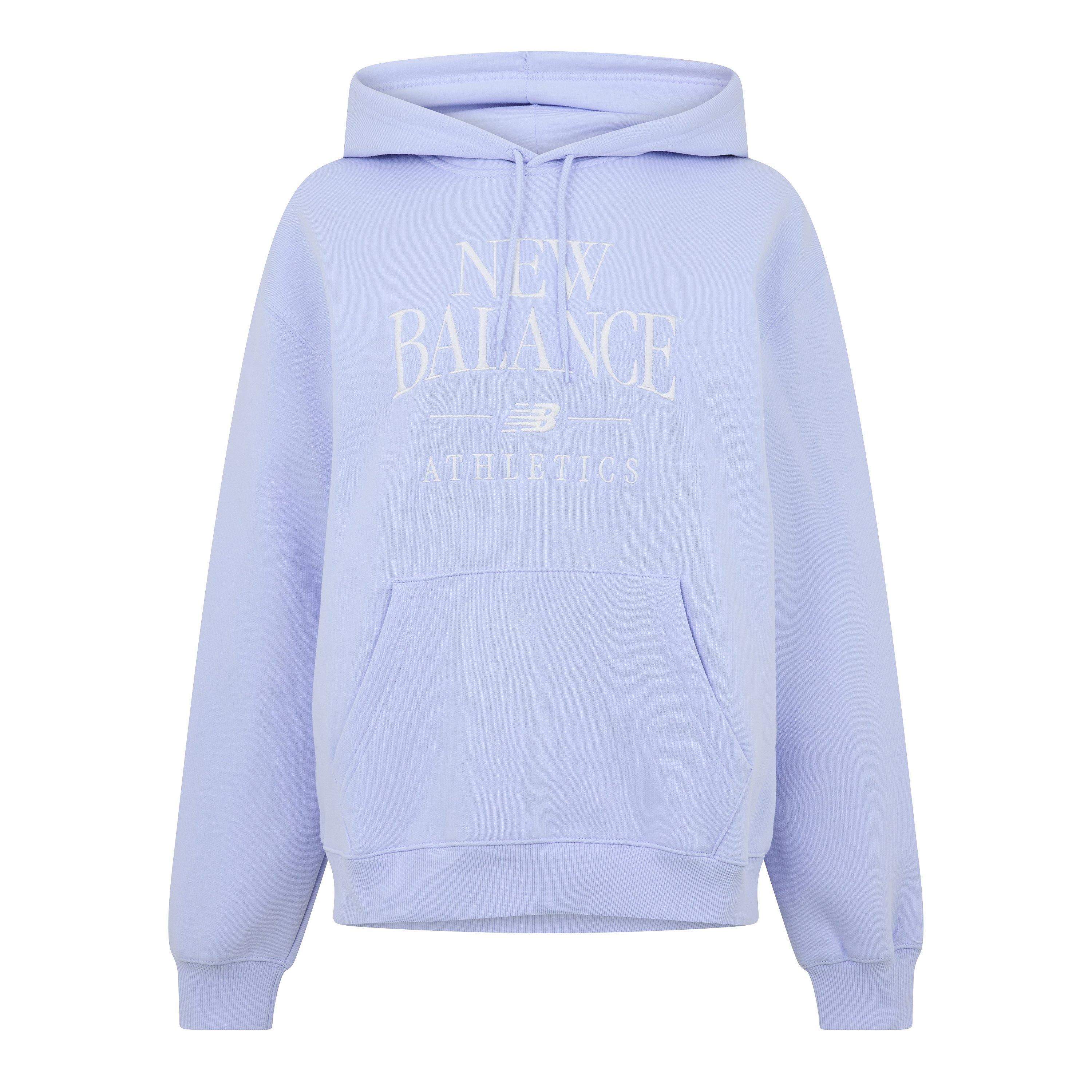 New Balance Women's Trackside Pull Over Hoody - Lilac - 8 (XS)