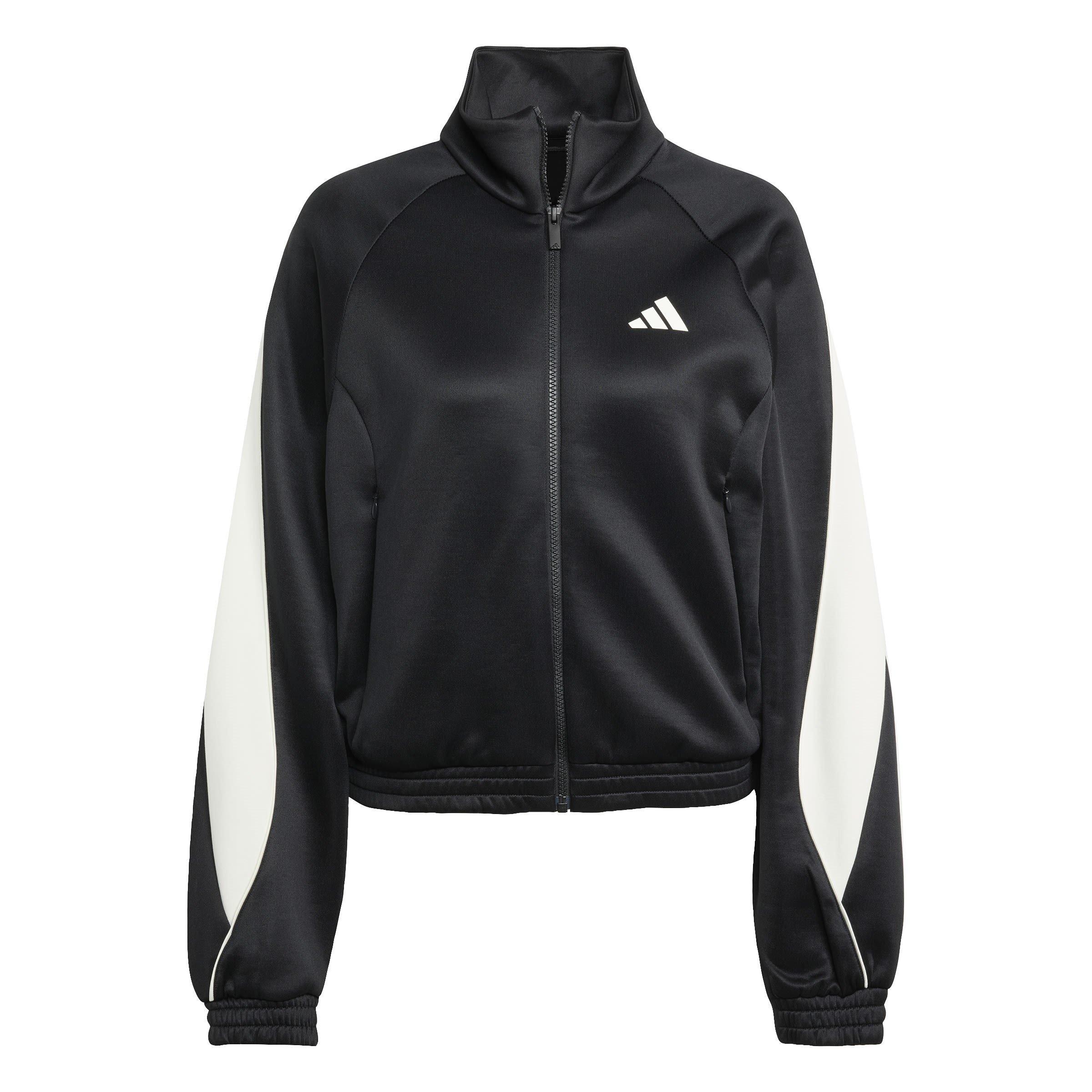 Adidas Women's Tracksuit Top - Navy - L (16-18)