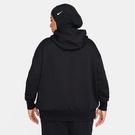 Noir/Blanc - Nike - Sportswear Phoenix Fleece Women's Over-Oversized Pullover Hoodie - 2