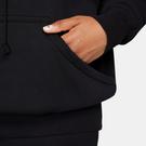 Schwarz/Weiß - Nike - Sportswear Phoenix Fleece Women's Over-Oversized Pullover Hoodie - 5
