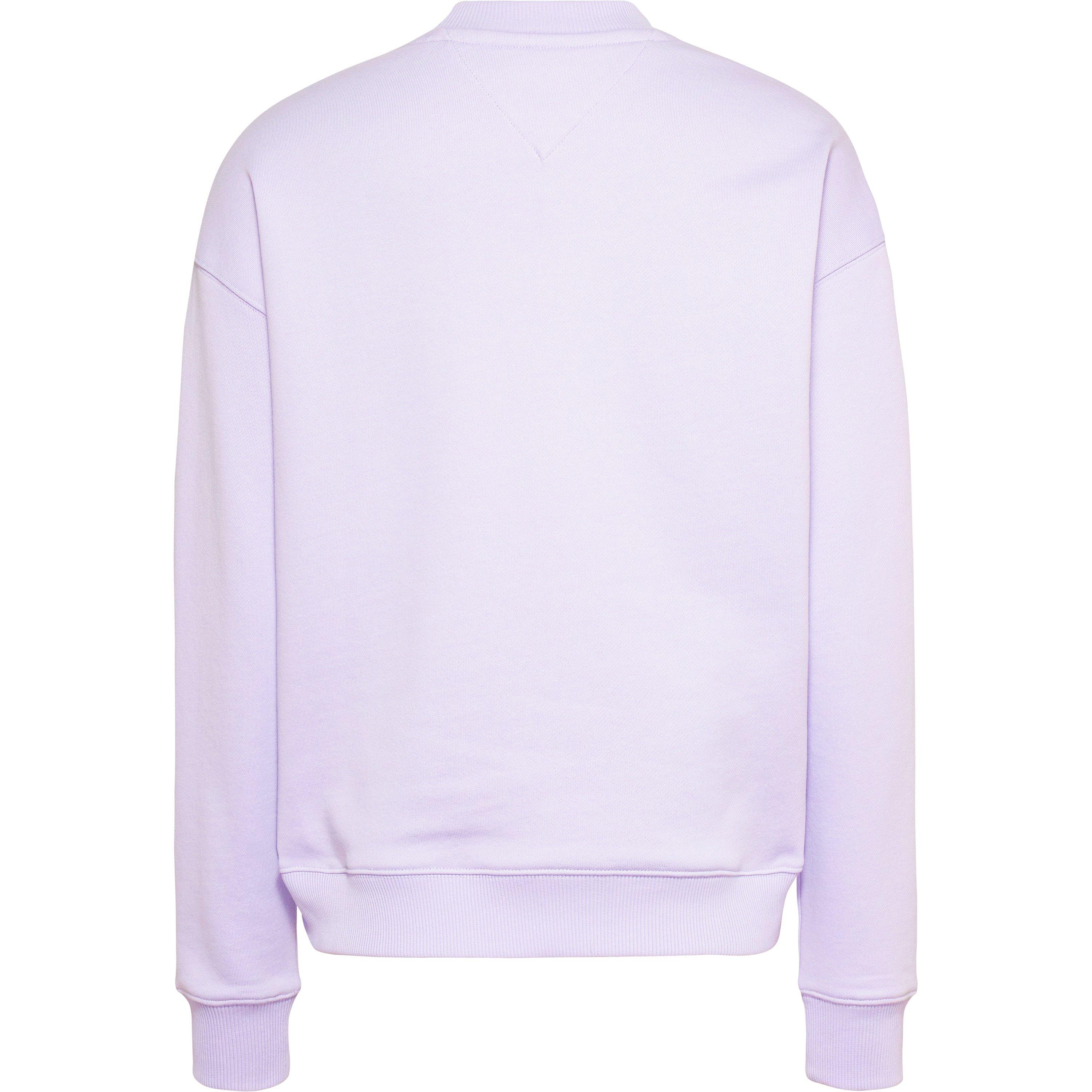 Lavender Flower - Tommy Jeans - Badge Crew Sweatshirt - 8