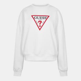 Guess Triangle Icon Crew Jumper