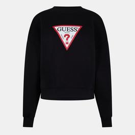 Guess Triangle Icon Crew Jumper