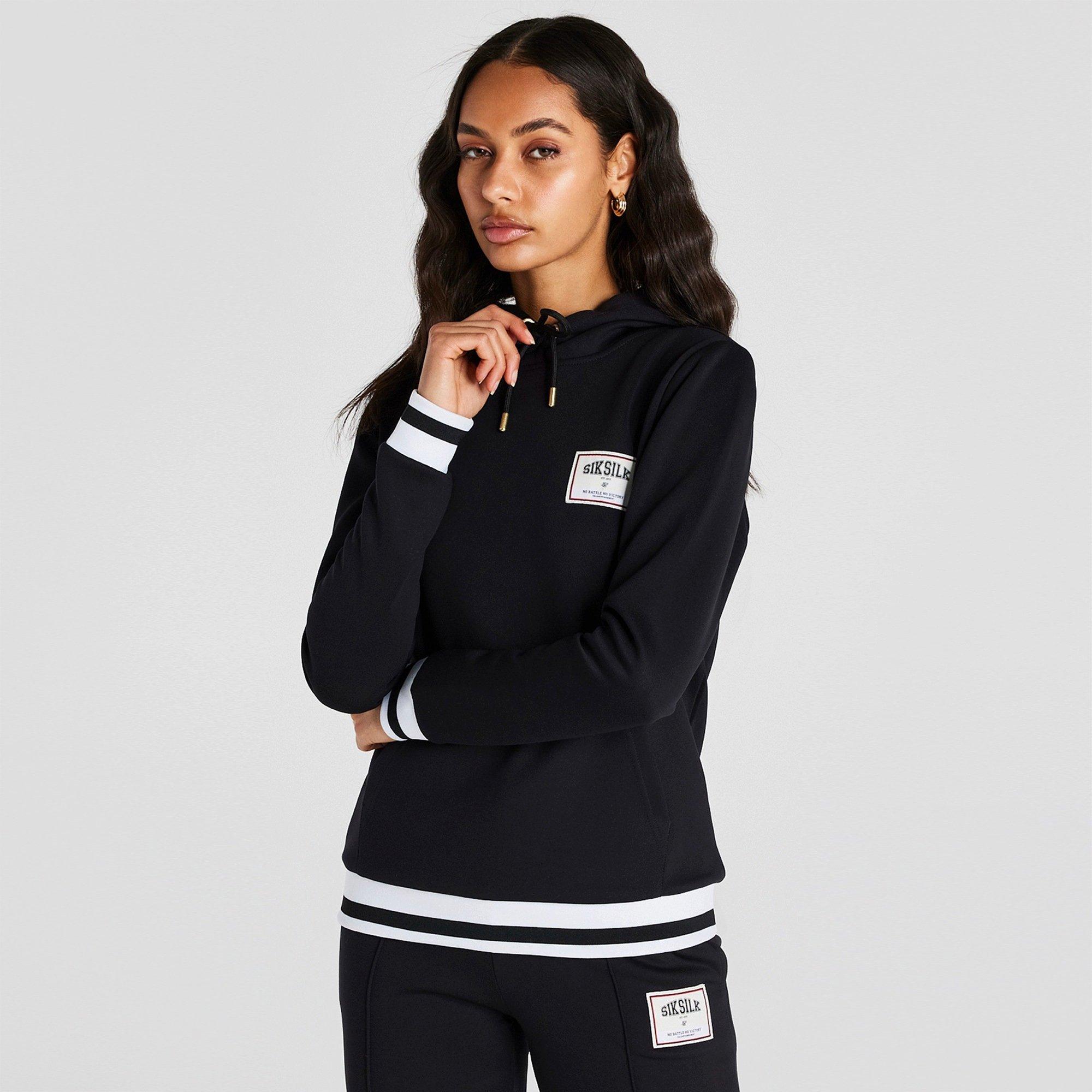 Black - SikSilk - Women's Tracksuit Top - 1