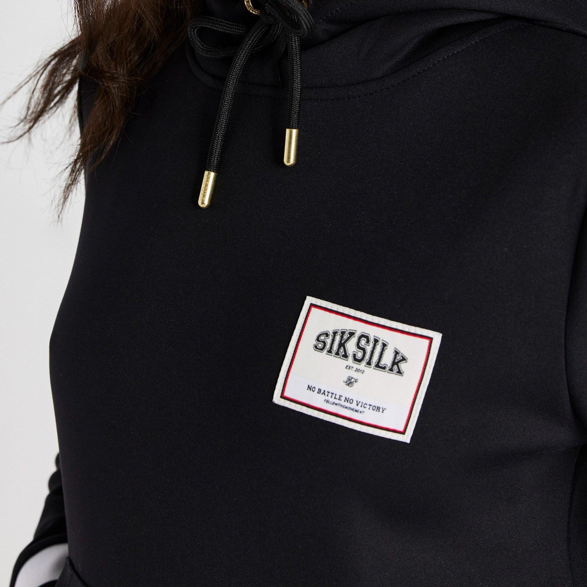 Black - SikSilk - Tracksuit Top - 2