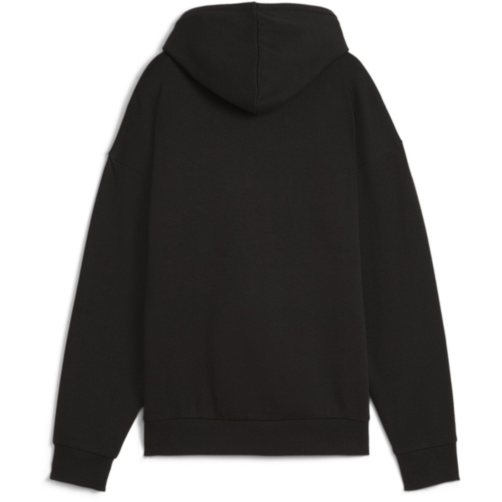 Pwht/Black - Puma - Ess+ Script Hoodie Fl Hoody Womens - 2