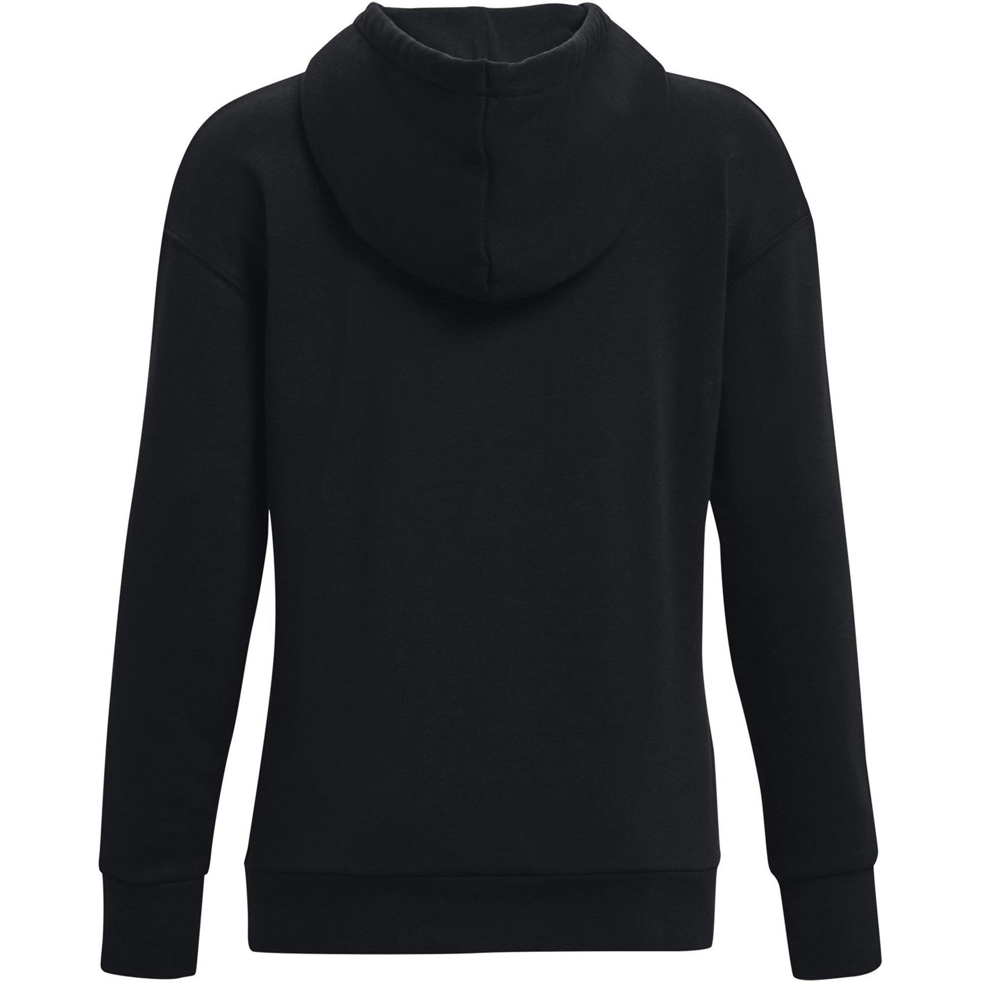 Schwarz - Under Armour - Essential Hoodie Womens - 2