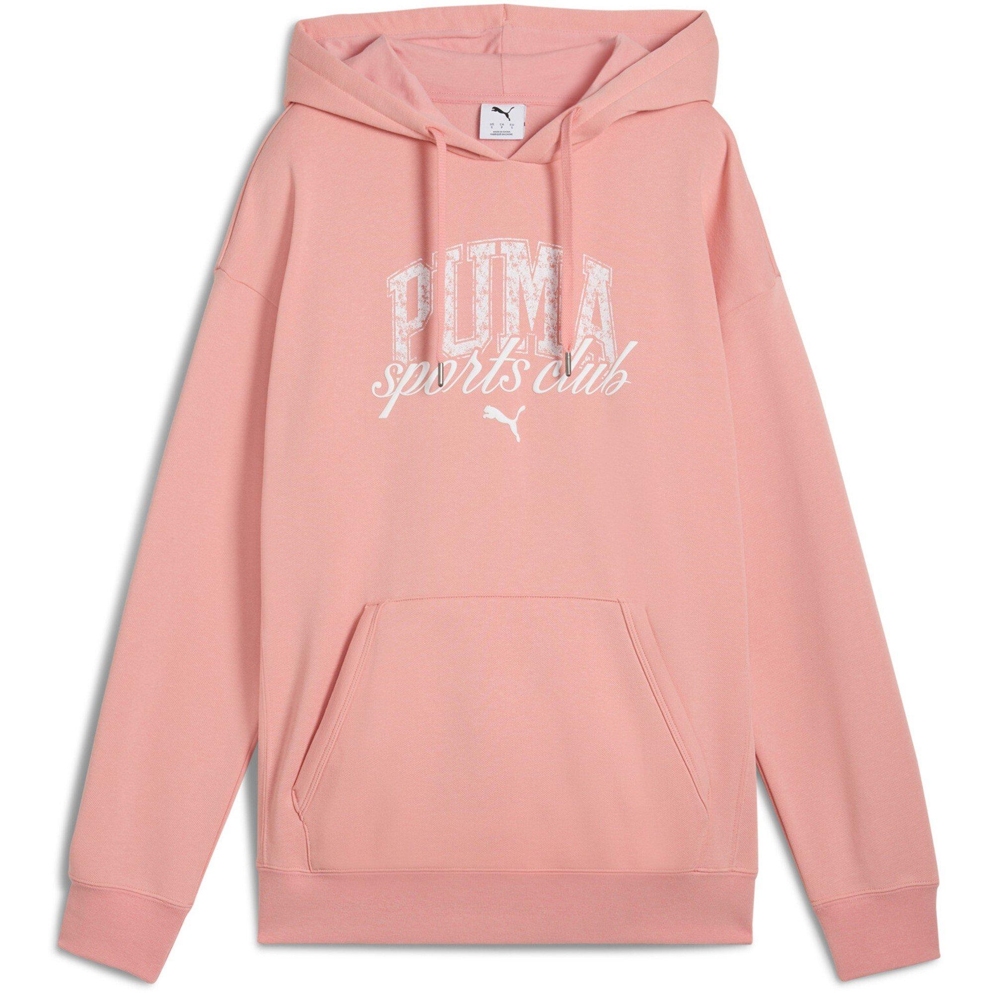 Puma Women's Overhead Hoodie - Pink Fruit - 12 (M)
