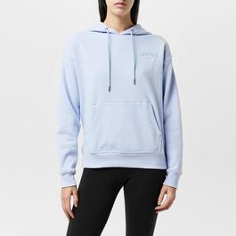 DKNY Embroidered Varsity Hoodie Womens