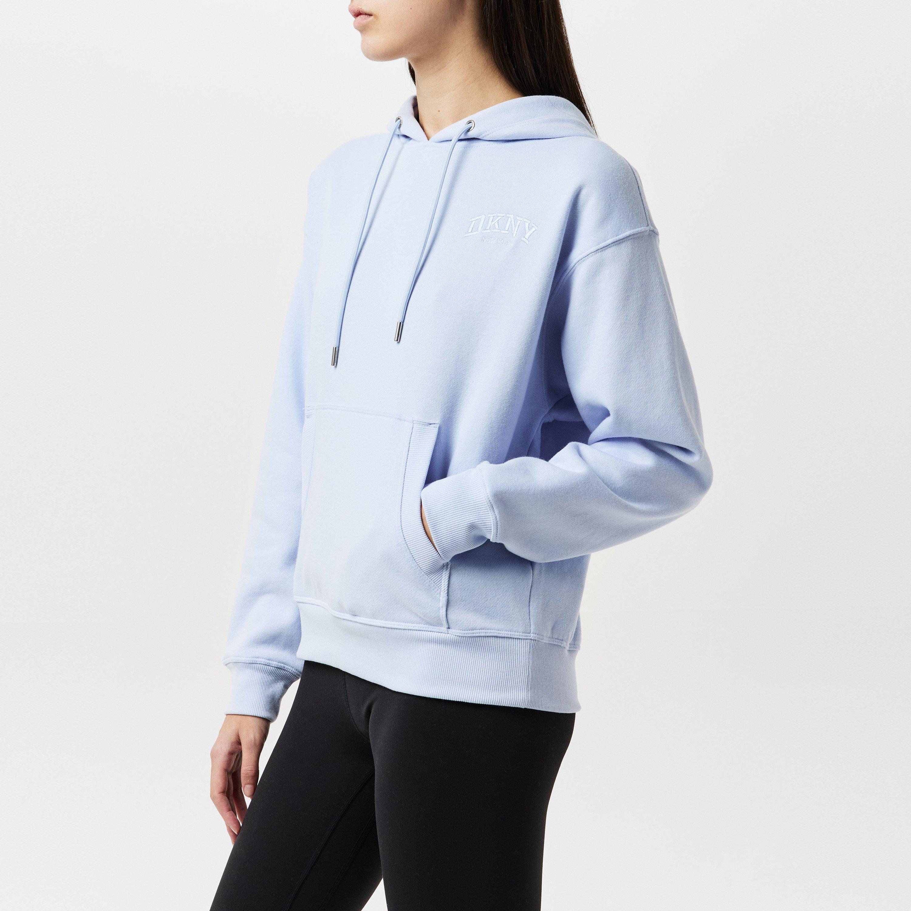 CHUVA - DKNY - Embroidered Varsity Hoodie Womens - 2