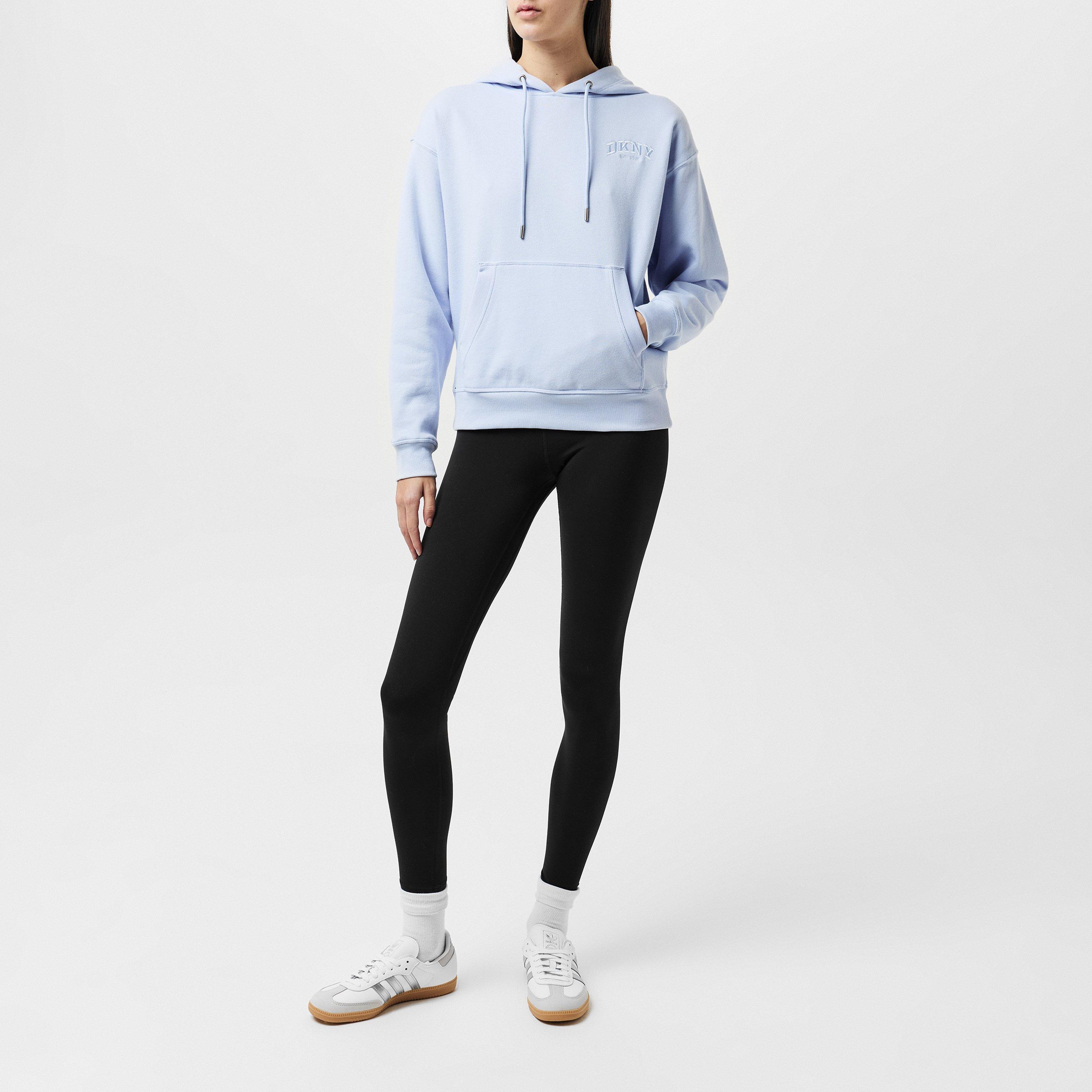 CHUVA - DKNY - Embroidered Varsity Hoodie Womens - 4