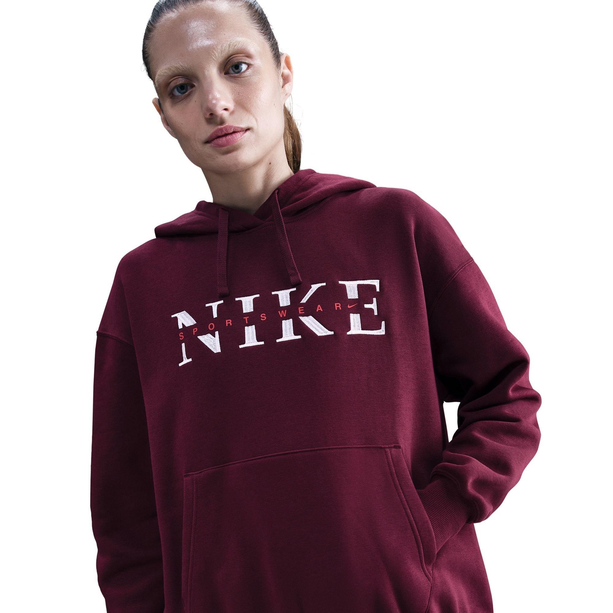 Nike Women's W Nsw Phnx Flc - Bordeaux - 12 (M)