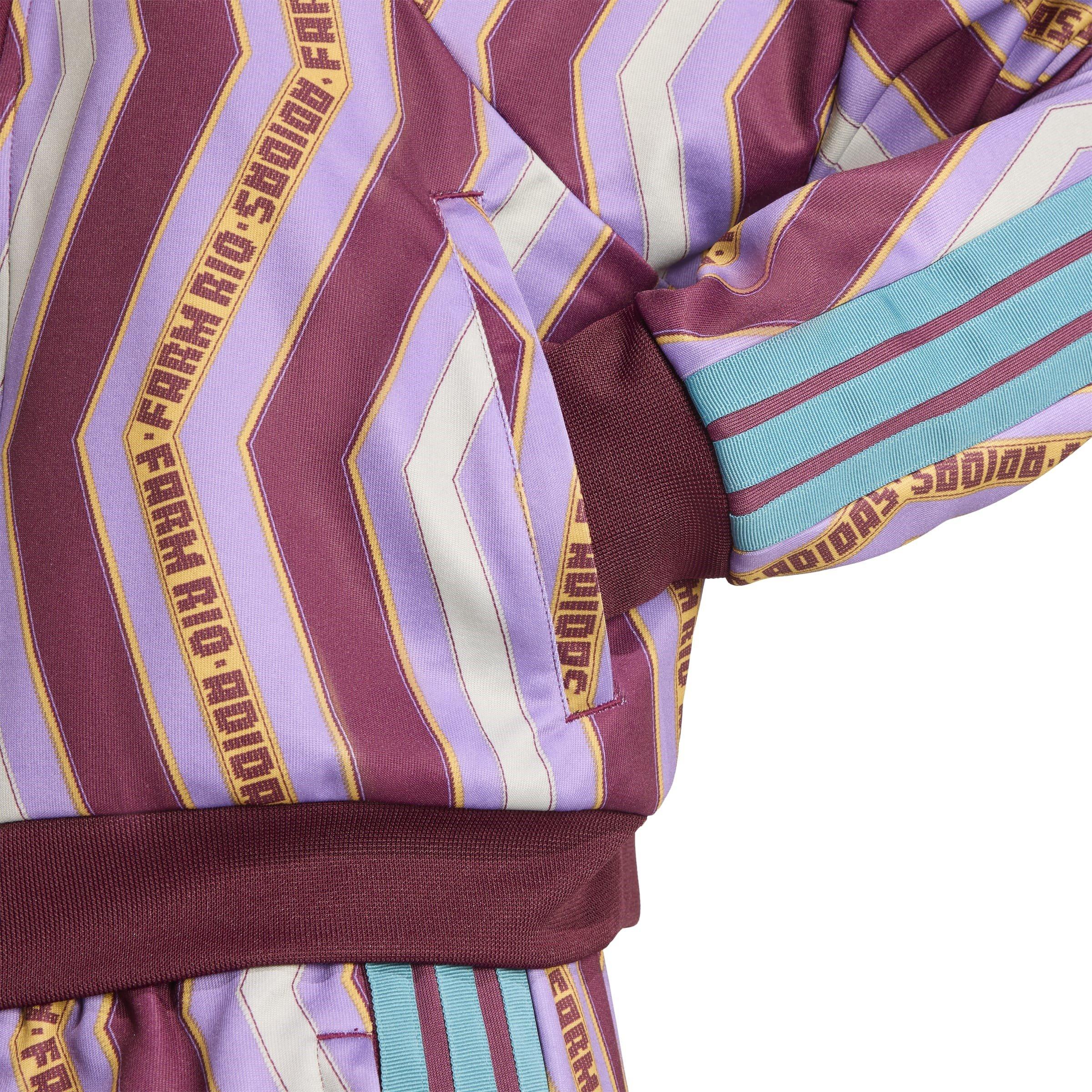 A.Red/VioletFus - adidas - x FARM Tiro Womens Track Top - 5