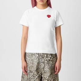 Comme des Garcons PLAY Pixel Heart T-Shirt