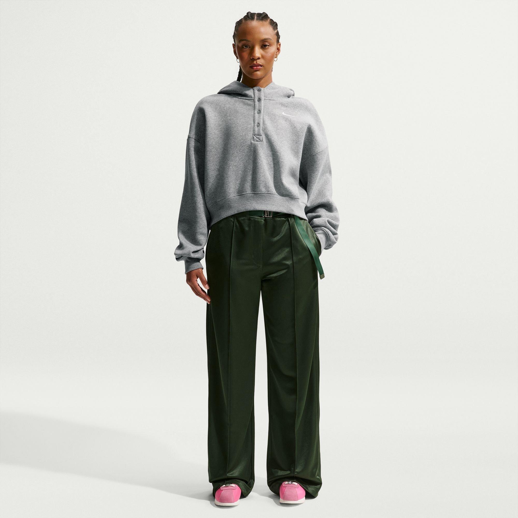 Dunkelgrau Heath - Nike - Nike W Nsw Phnx Flc Ld99 - 4