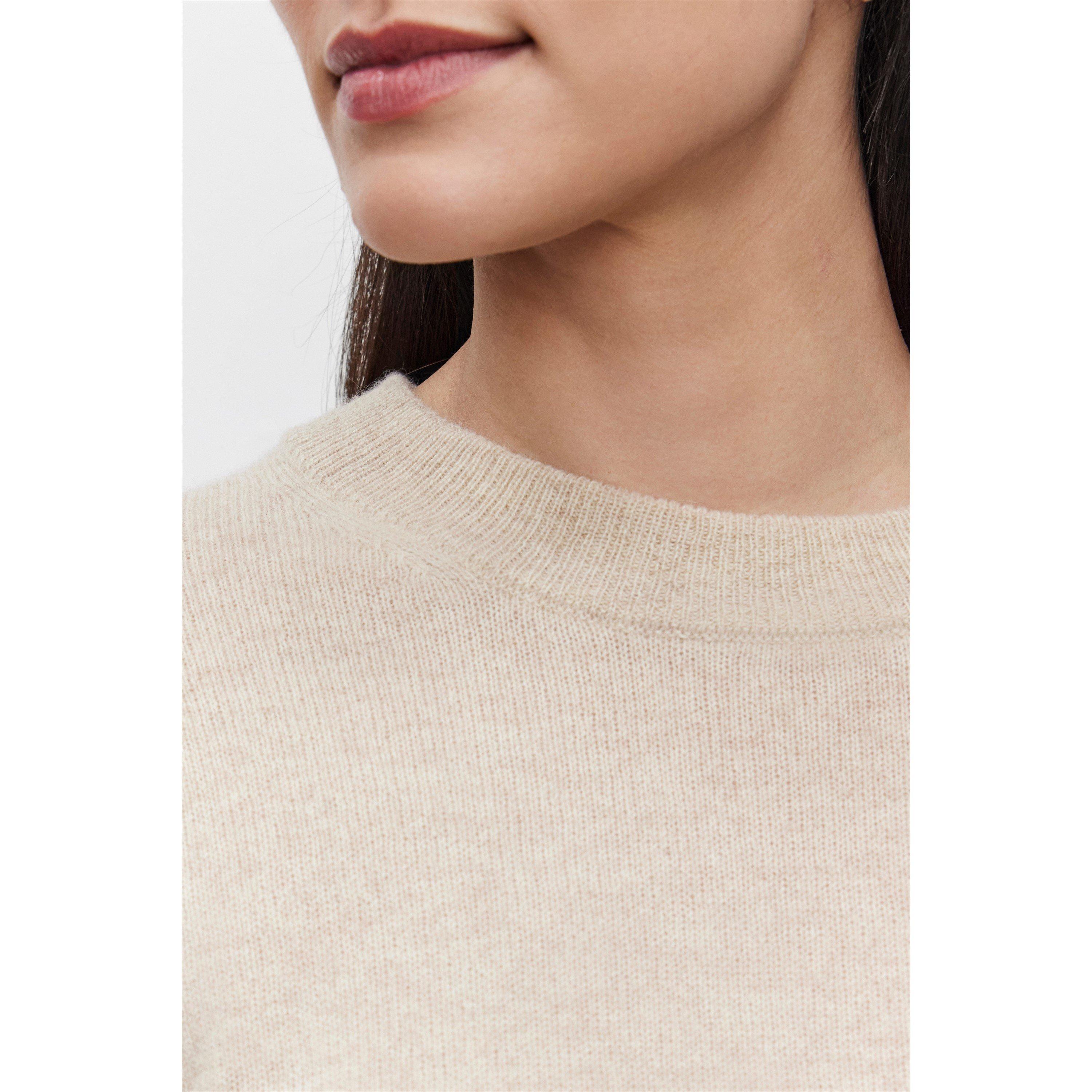 Velvet By Graham And Spencer Women's Crew Sweatshirt - Sand - 14 (L)