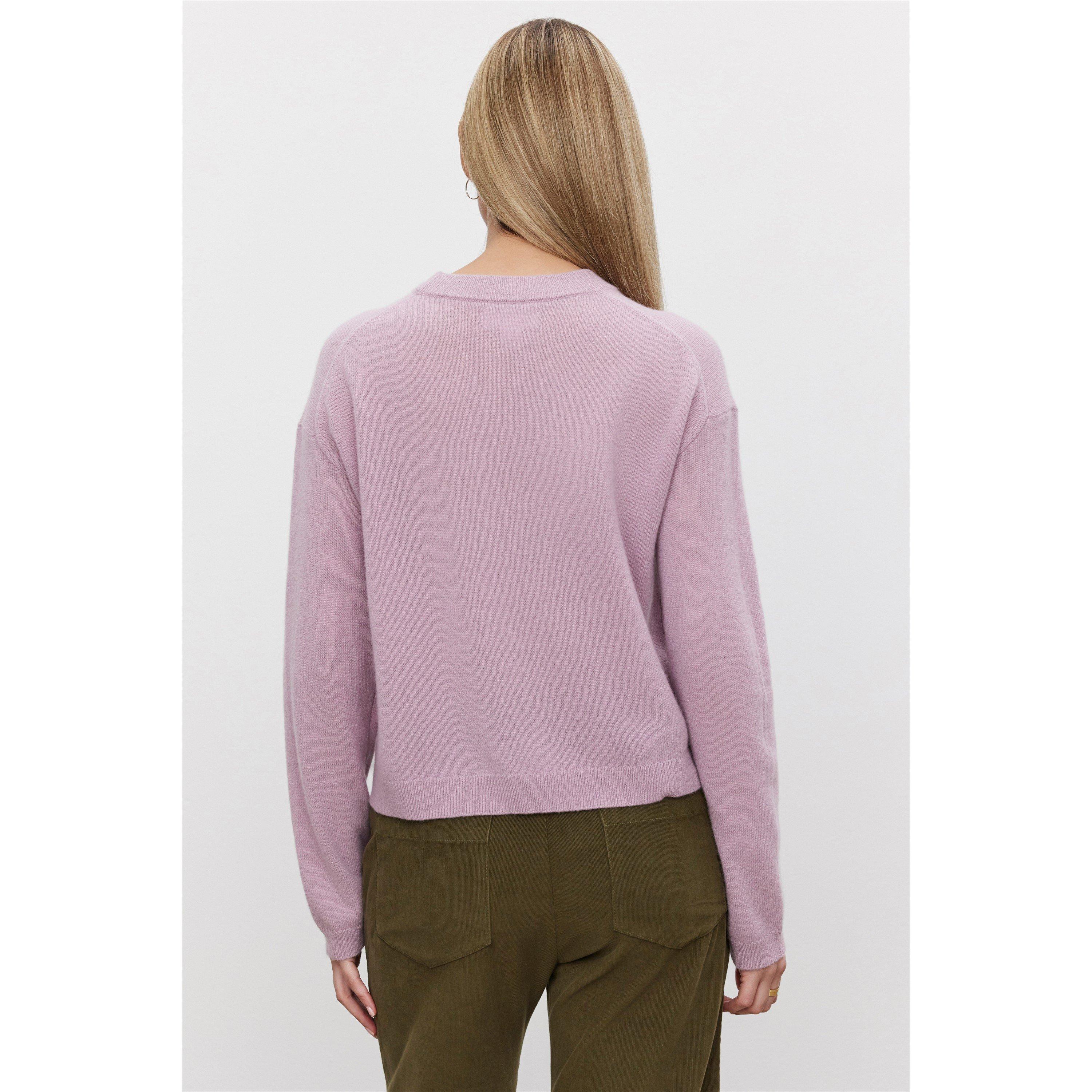 Mauve - Velvet by Graham and Spencer - Women's Crew Sweatshirt - 2