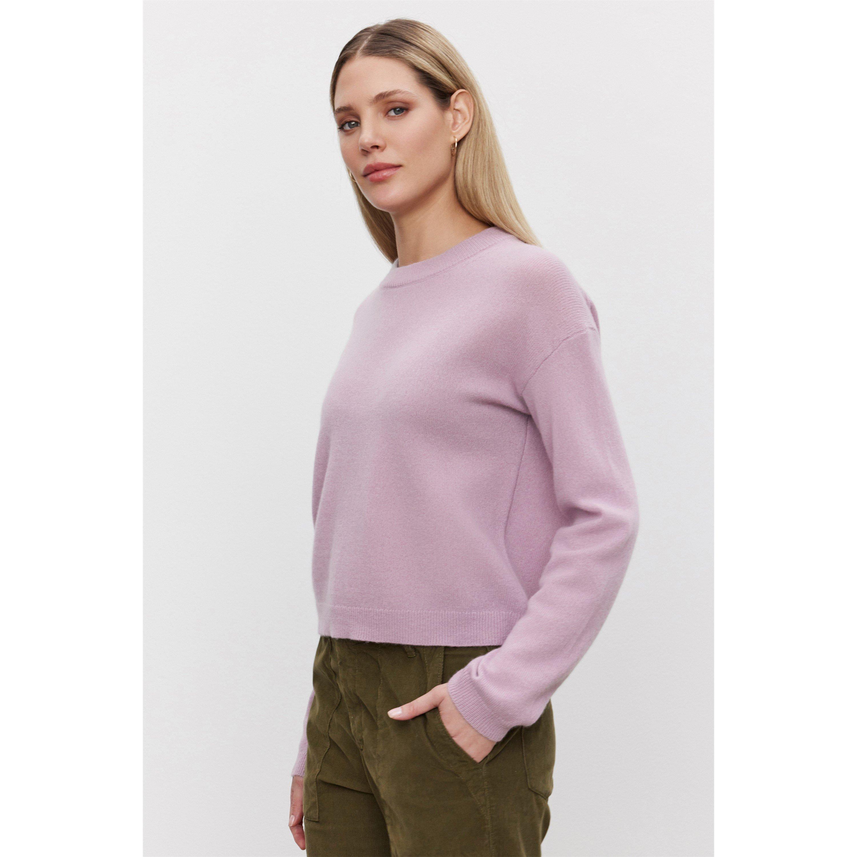 Mauve - Velvet by Graham and Spencer - Women's Crew Sweatshirt - 3