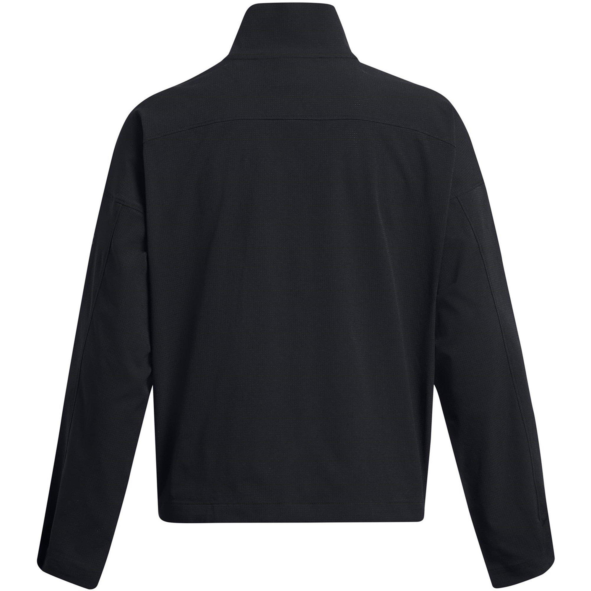 Black - Under Armour - Women's Vented Unstoppable Tracksuit Top - 2