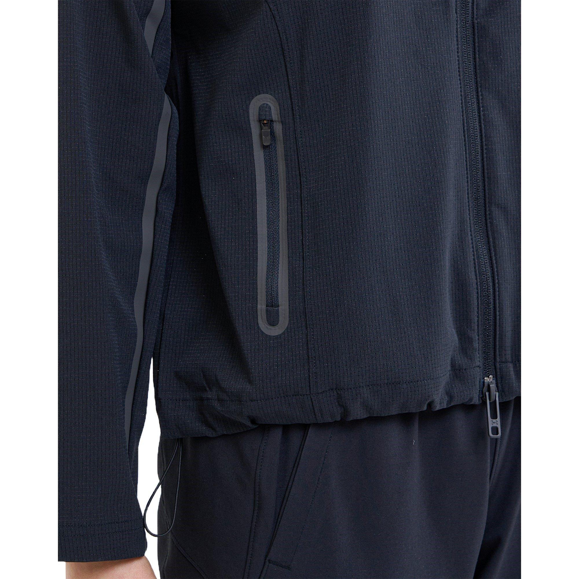 Black - Under Armour - Women's Vented Unstoppable Tracksuit Top - 15