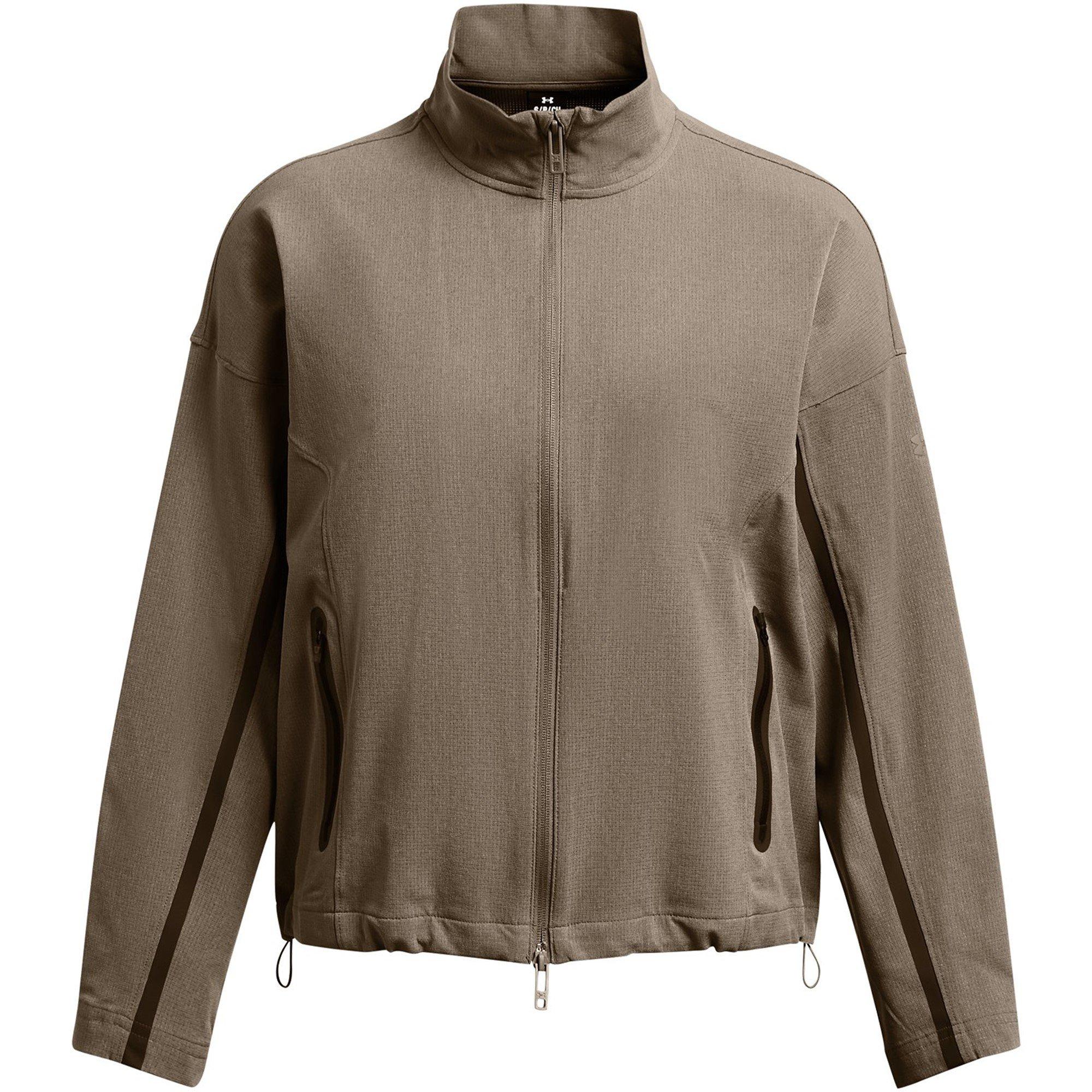 Under Armour Women's Vented Unstoppable Tracksuit Top - Brown - 10 (S)