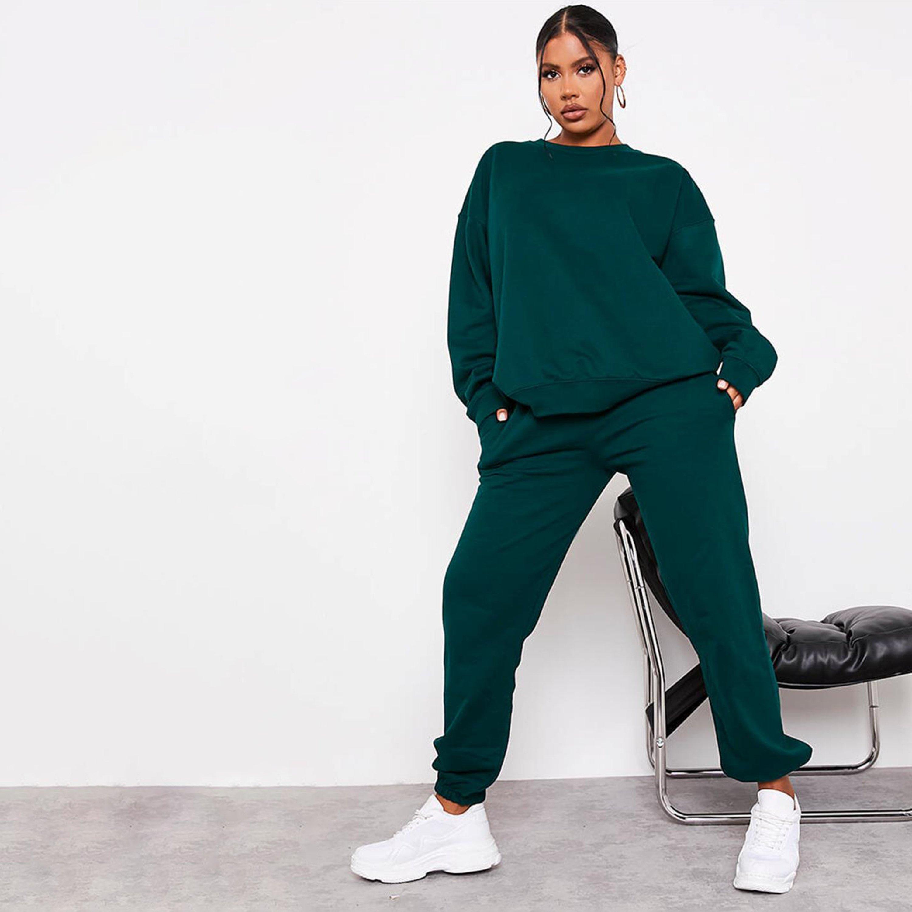 Groen - I Saw It First - ISAWITFIRST Ultimate Oversized Crew Neck Sweatshirt - 2