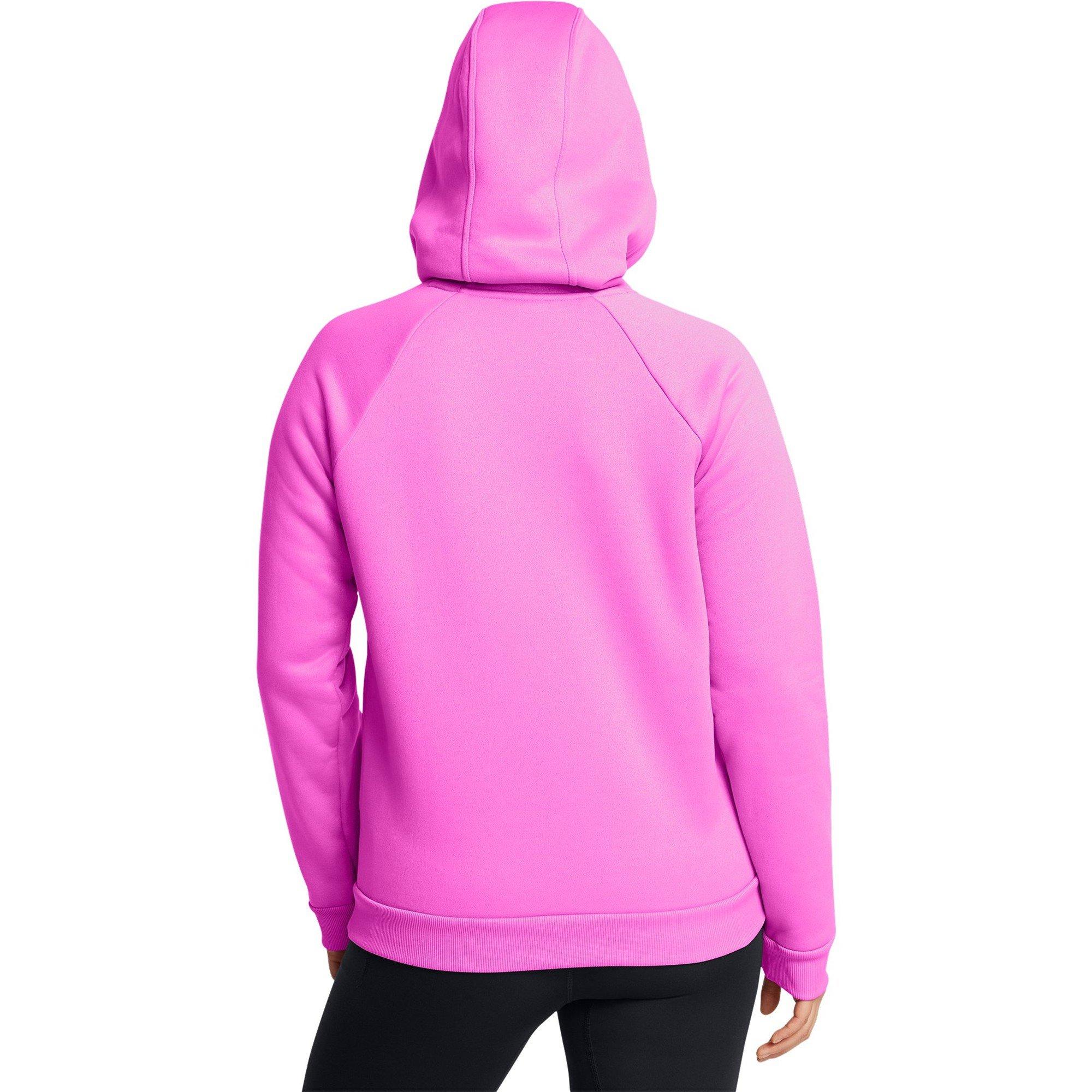 Morado - Under Armour - Under Armour Ua Fleece Hoodie Hoody Womens - 4