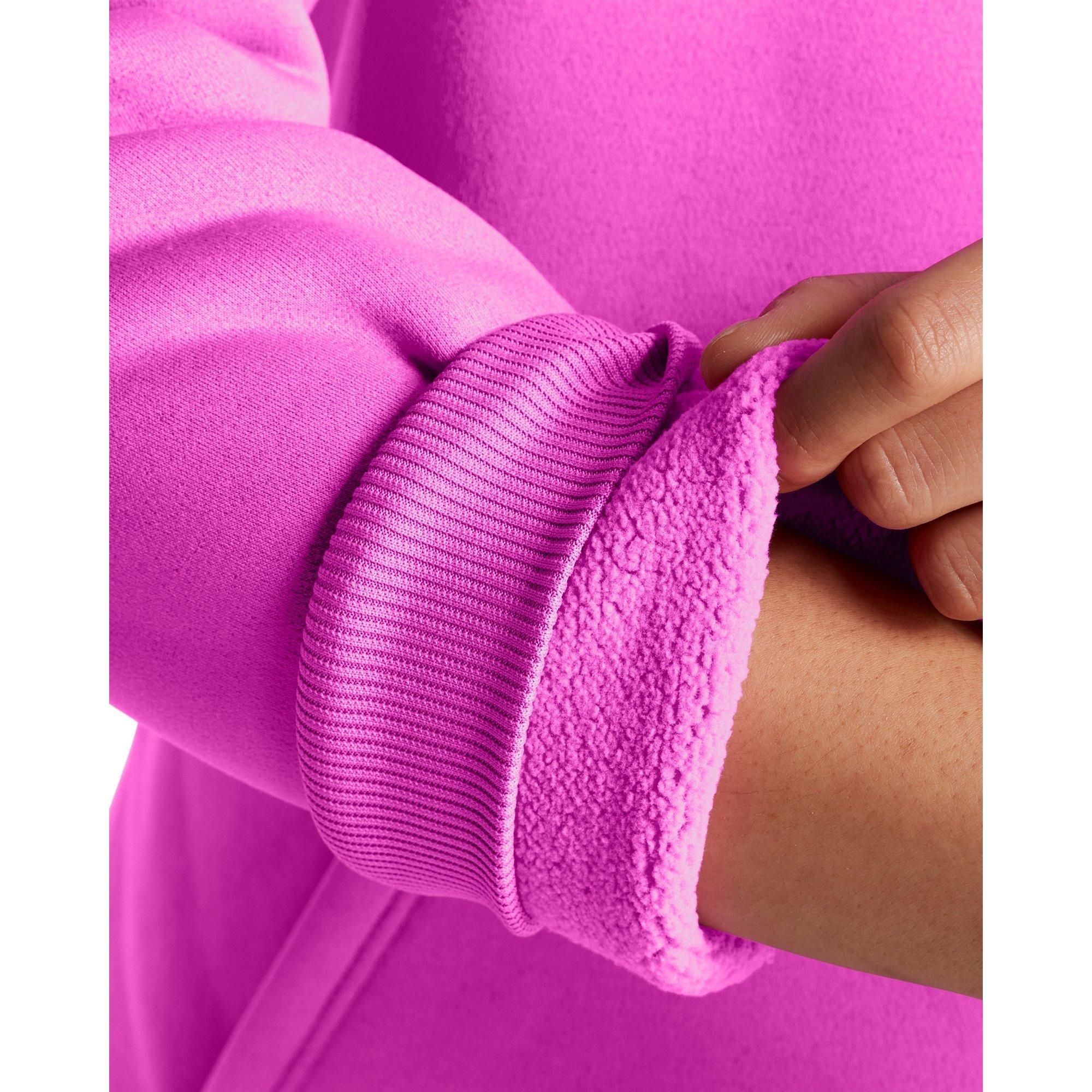 Morado - Under Armour - Under Armour Ua Fleece Hoodie Hoody Womens - 5