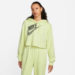 Nike W NSW FLC PO HOODIE CROP DNC