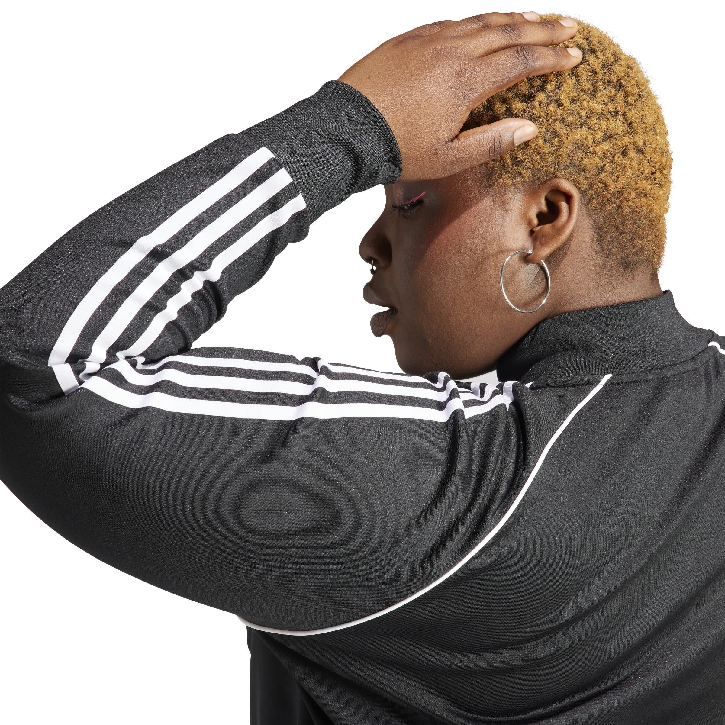Black - adidas Originals - adidas Signature Three Stripe Track Top Womens - 6