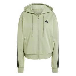 adidas adidas W Fi 3s Fz Hd Tracksuit Top Womens