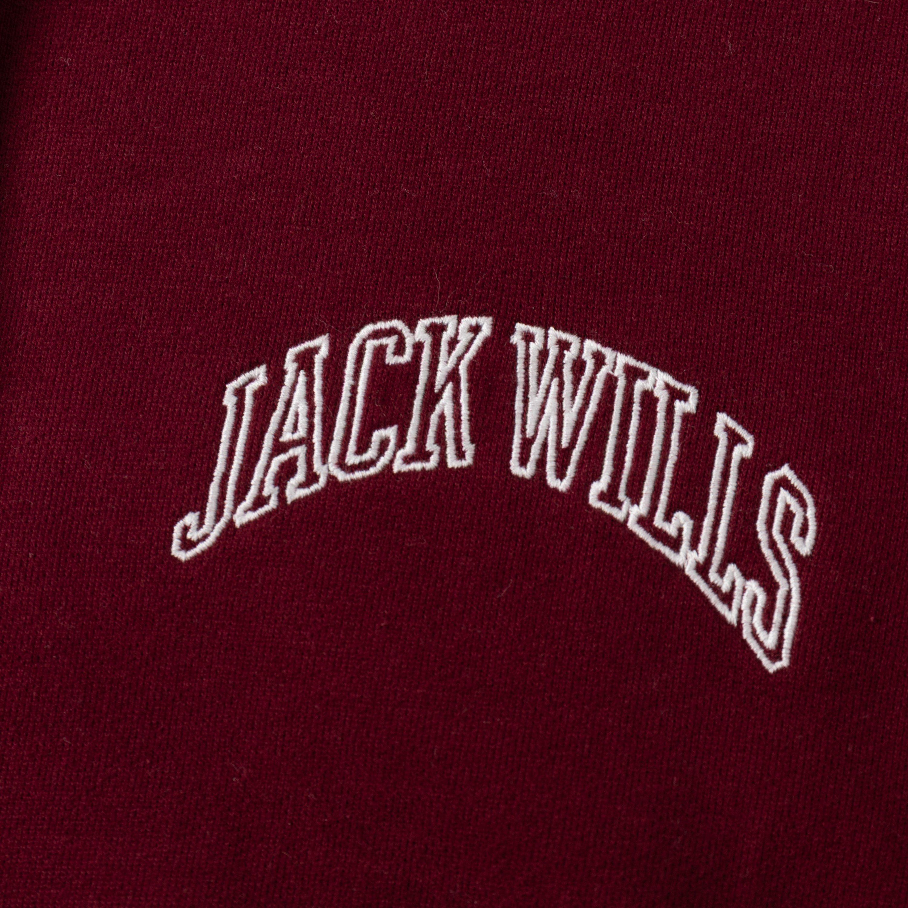 Burgundy - Jack Wills - JW Sport Hoodie Ladies - 4