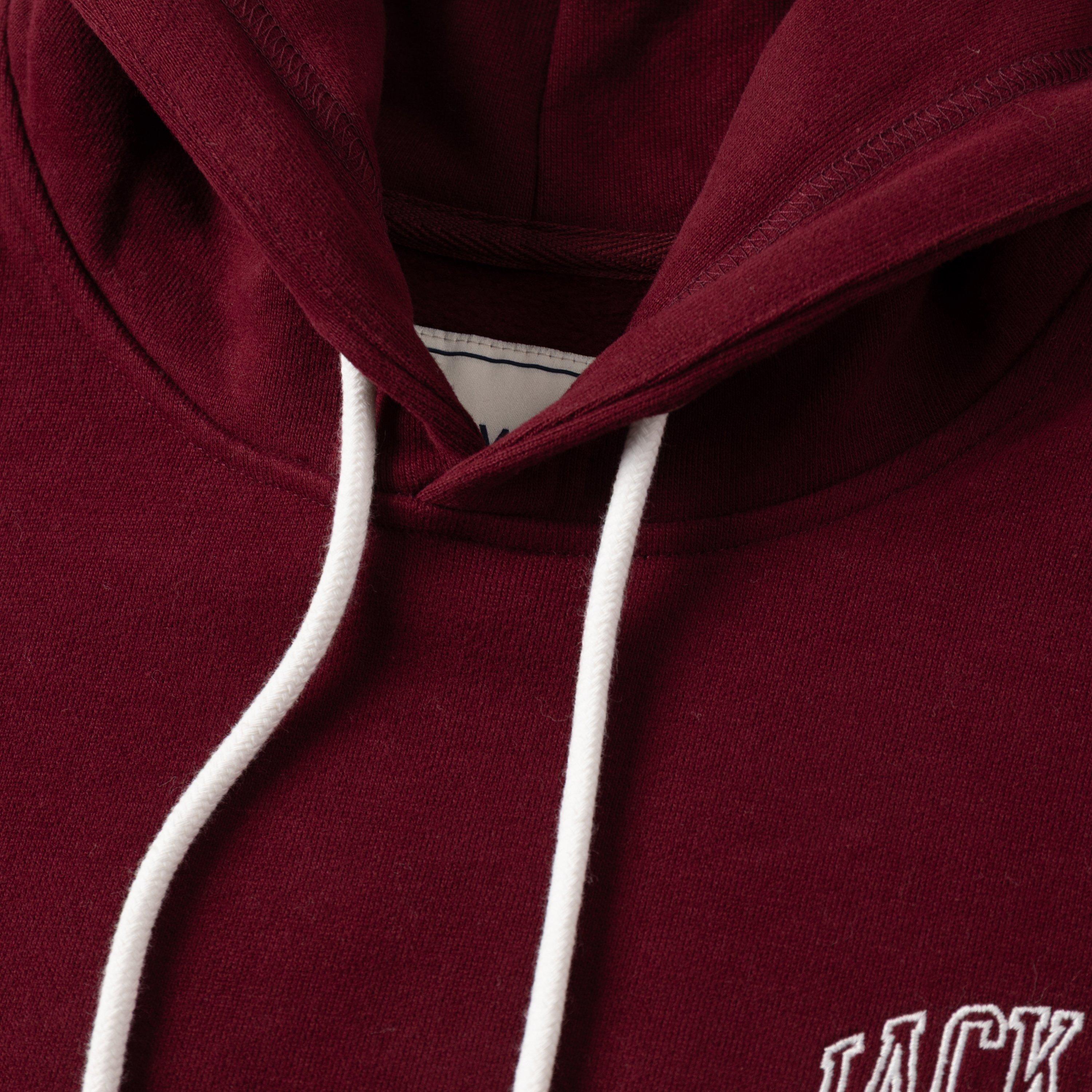 Burgundy - Jack Wills - JW Sport Hoodie Ladies - 5