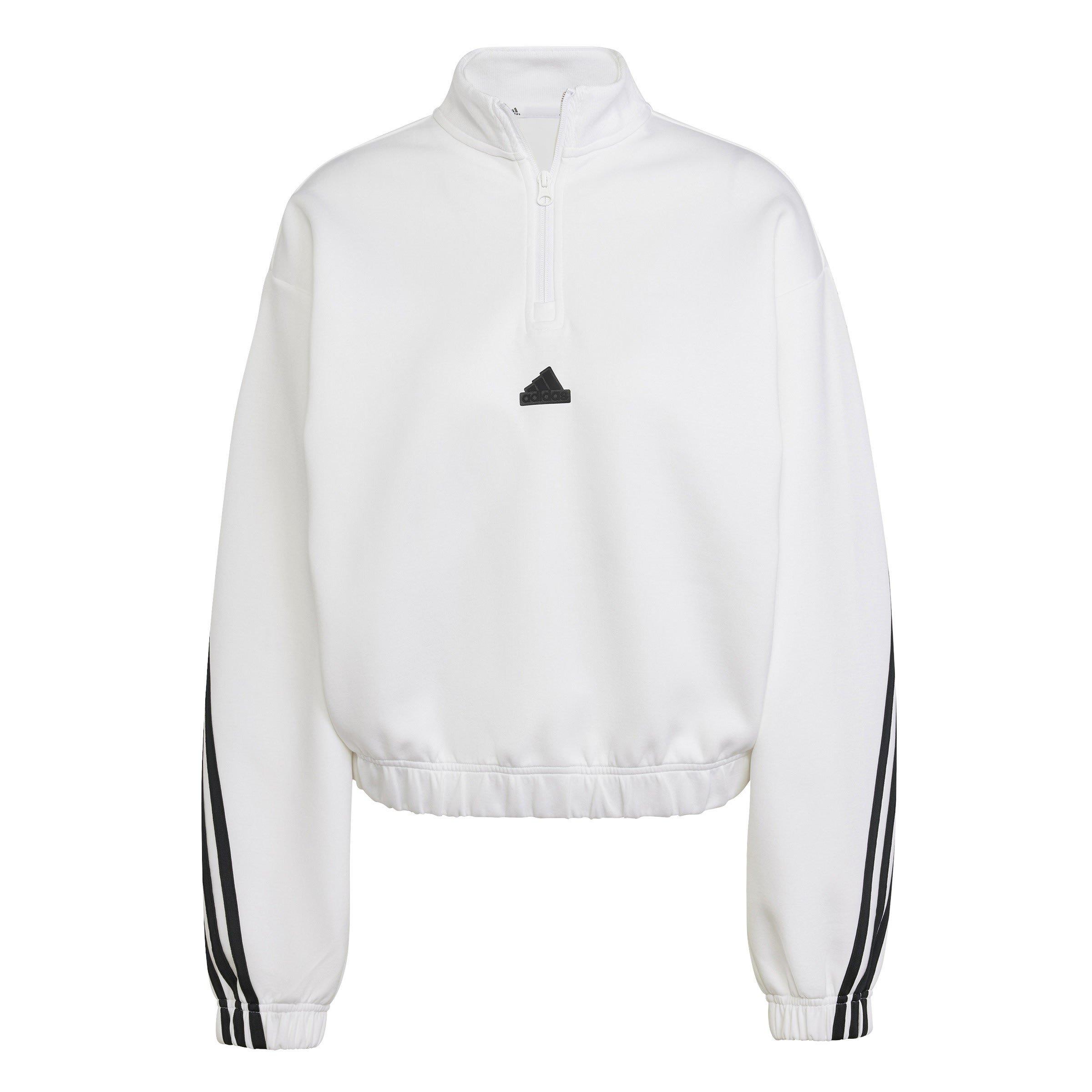 adidas Future Icons 3-Stripes Quarter Zip Tracksuit Top Womens