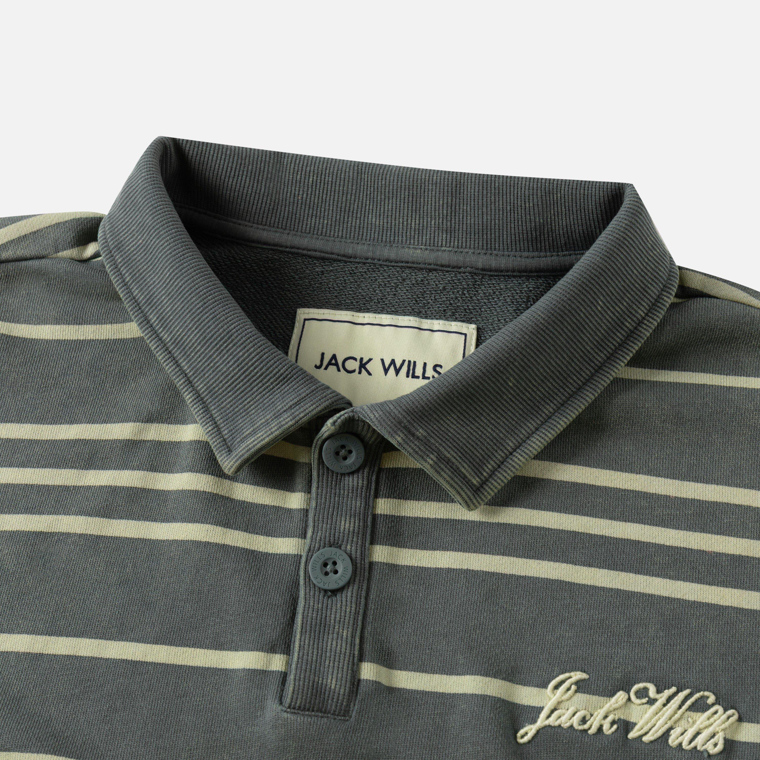 Rayure verte - Jack Wills - JW Rugby Shirt Ld64 - 3